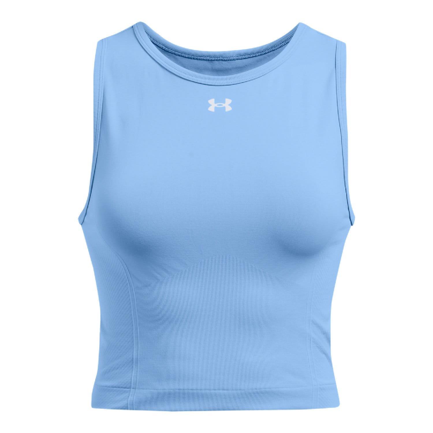 Blue - Under Armour - Vanish Seamless Tank Top - 3