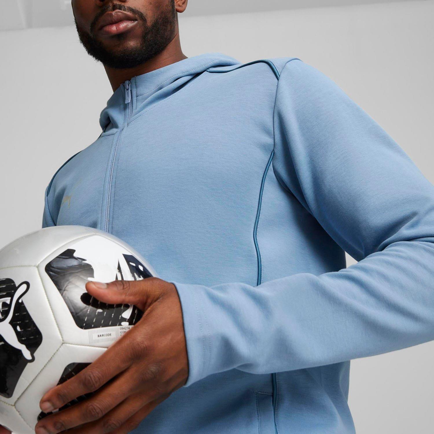 Blue - Puma - TeamFINAL Casuals Hooded Jacket - 4