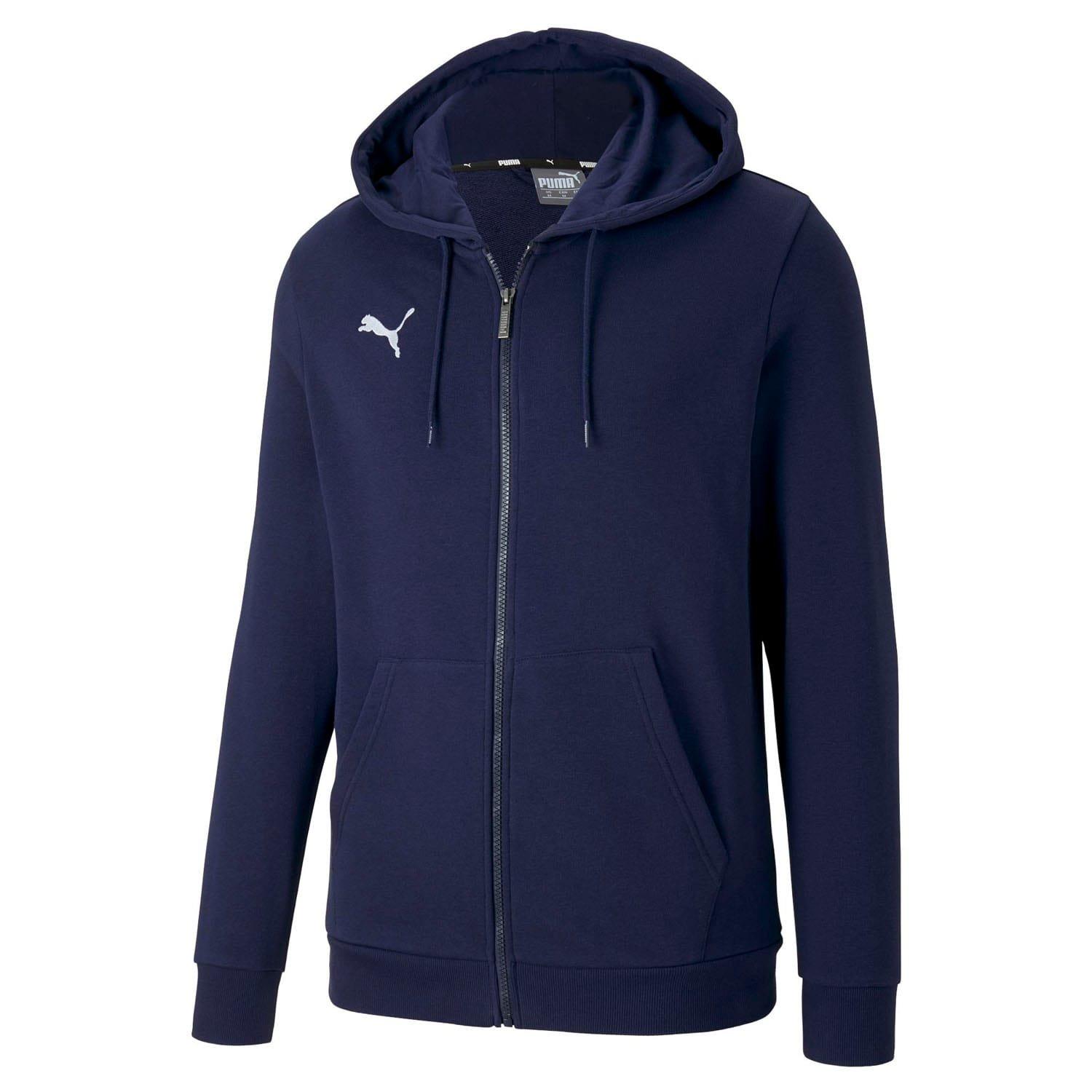 Blue Navy - Puma - TeamGOAL 23 Casuals Hooded Jacket - 1