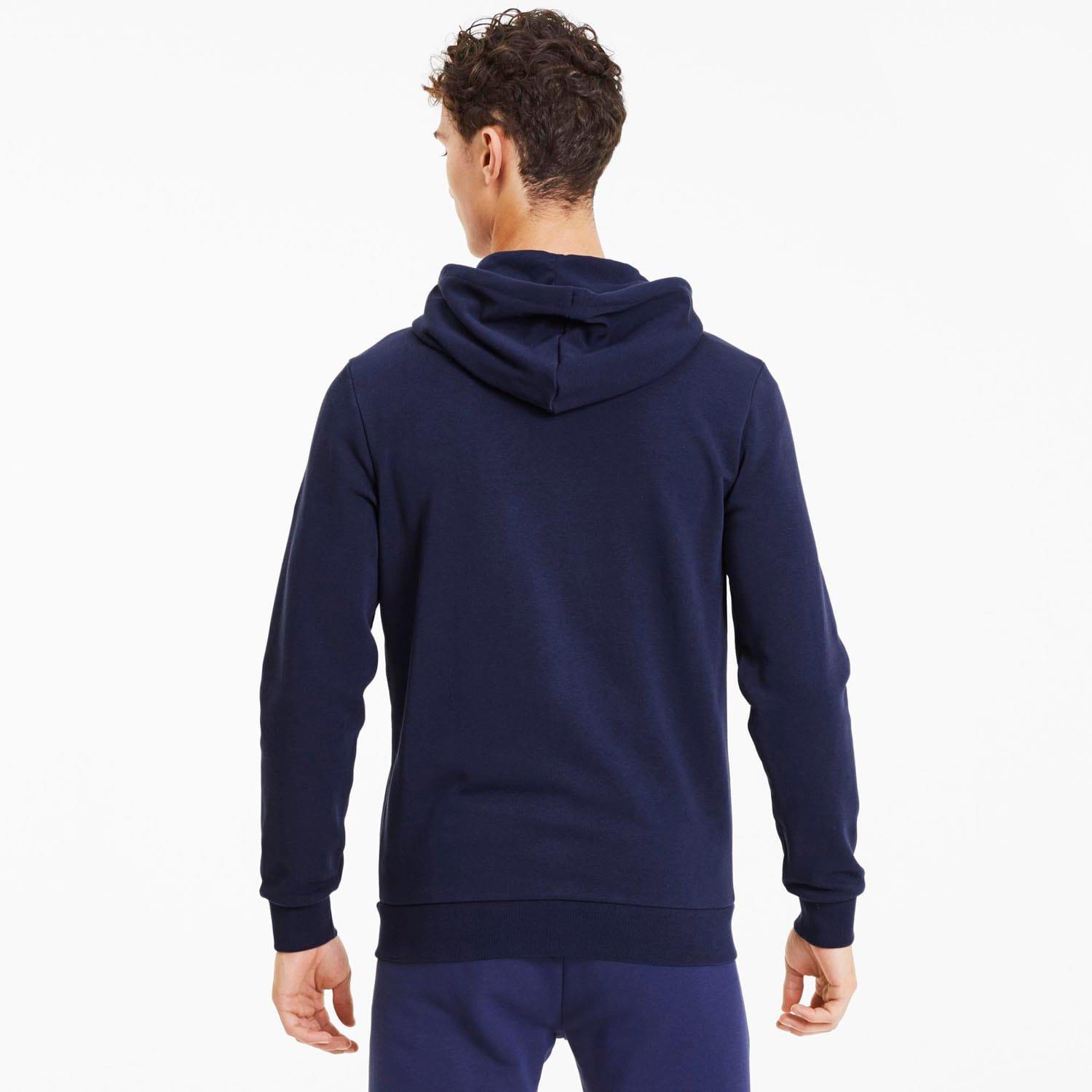 Blue Navy - Puma - TeamGOAL 23 Casuals Hooded Jacket - 4