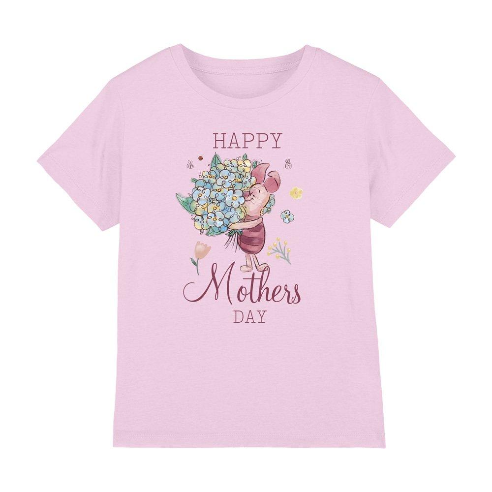 Winnie The Pooh Winnie The Pooh Piglet Happy Mothers Day Kids T-Sh