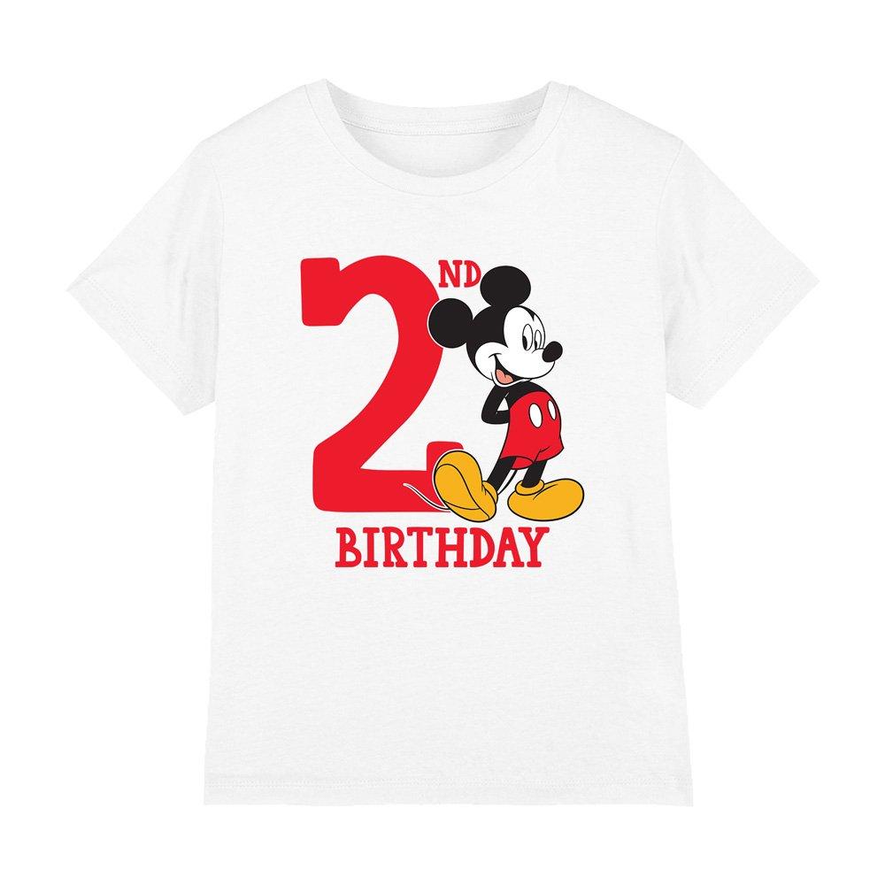Mickey Mouse Mickey Mouse 2Nd Birthday Shirt Kids T-Shirt White