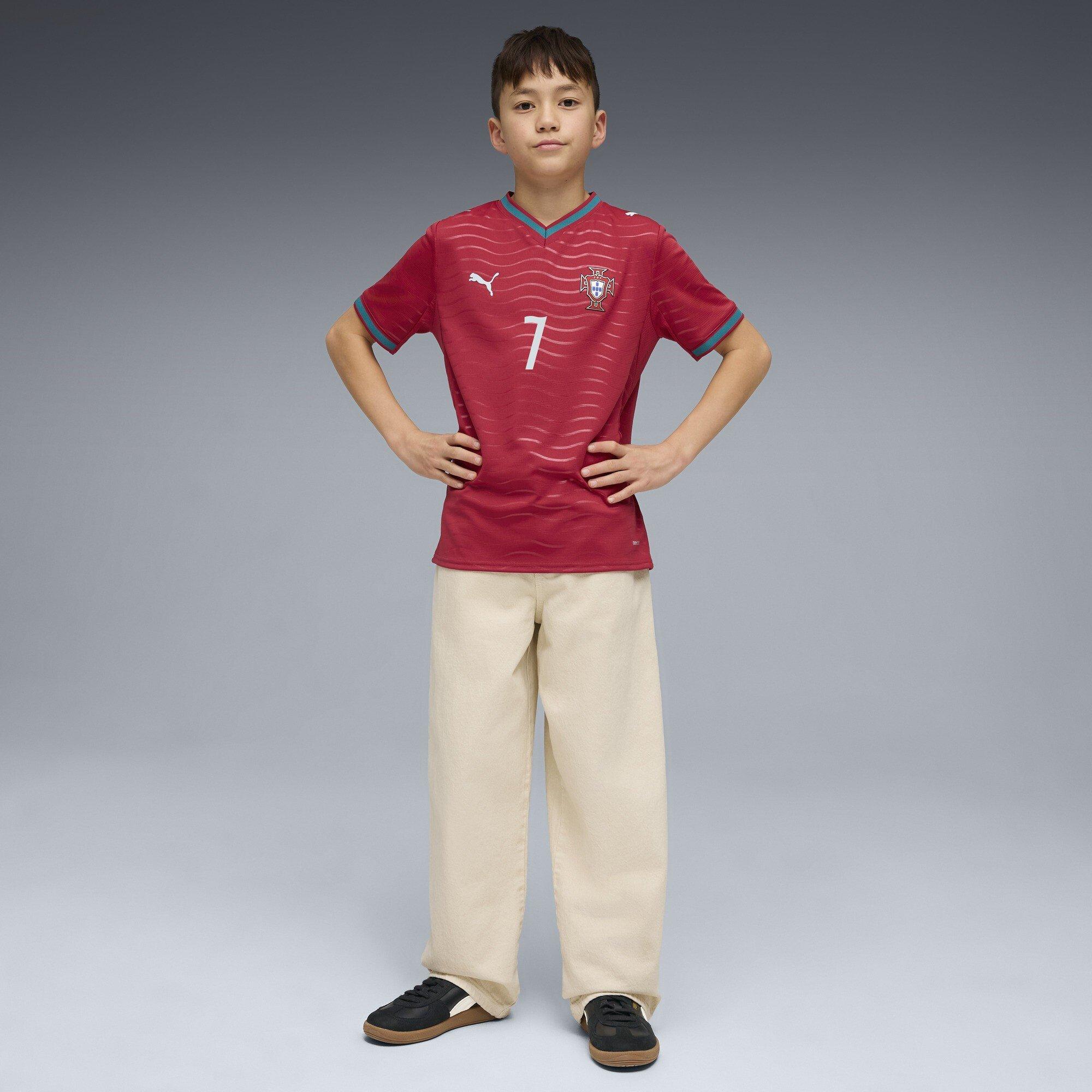 Ronaldo 7 - Puma - Kids PUMA Portugal Ronaldo Home Shirt 2026 - 5
