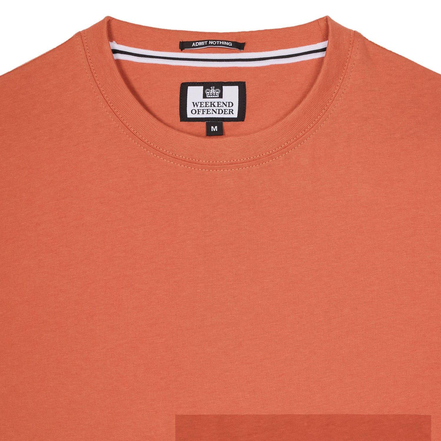 Orange - Weekend Offender - Ryan Large Tonal Prison T-Shirt - 5