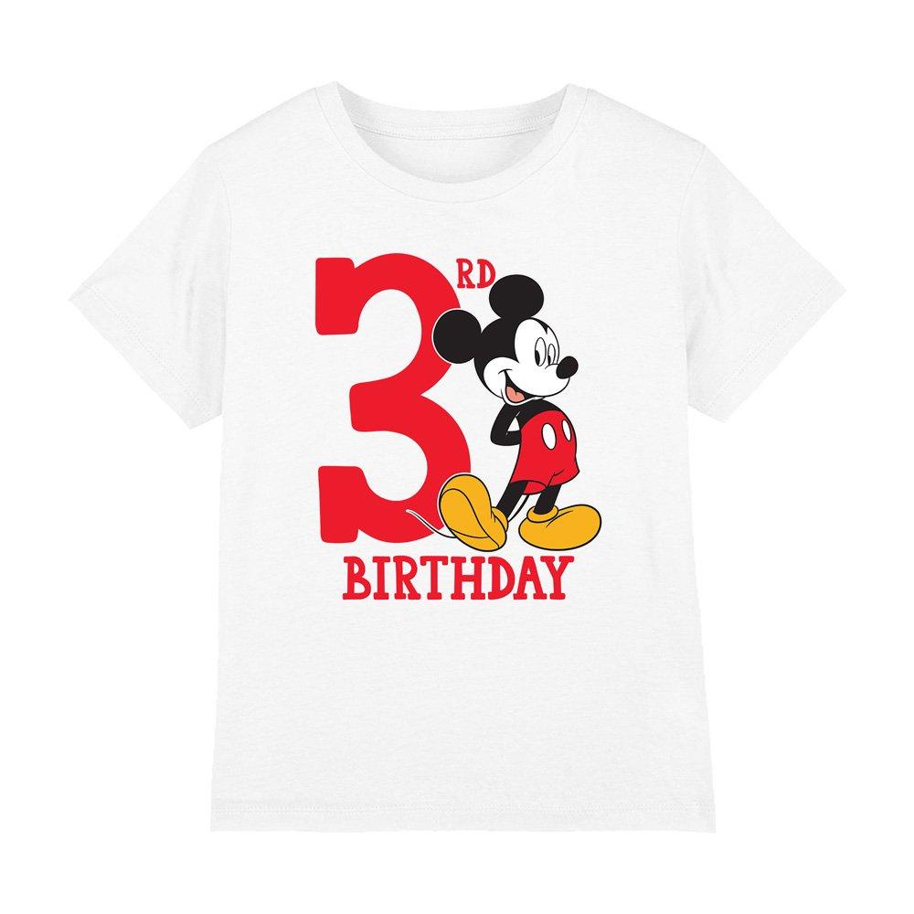 Mickey Mouse Mickey Mouse 3Rd Birthday Shirt Kids T-Shirt White