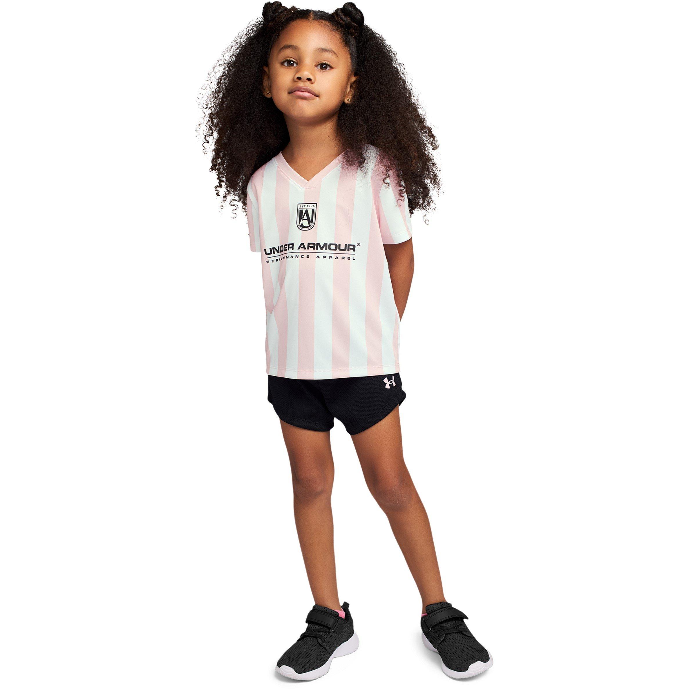 Rosa/Negro - Under Armour - UA Tee MeshShort Set In63 - 6