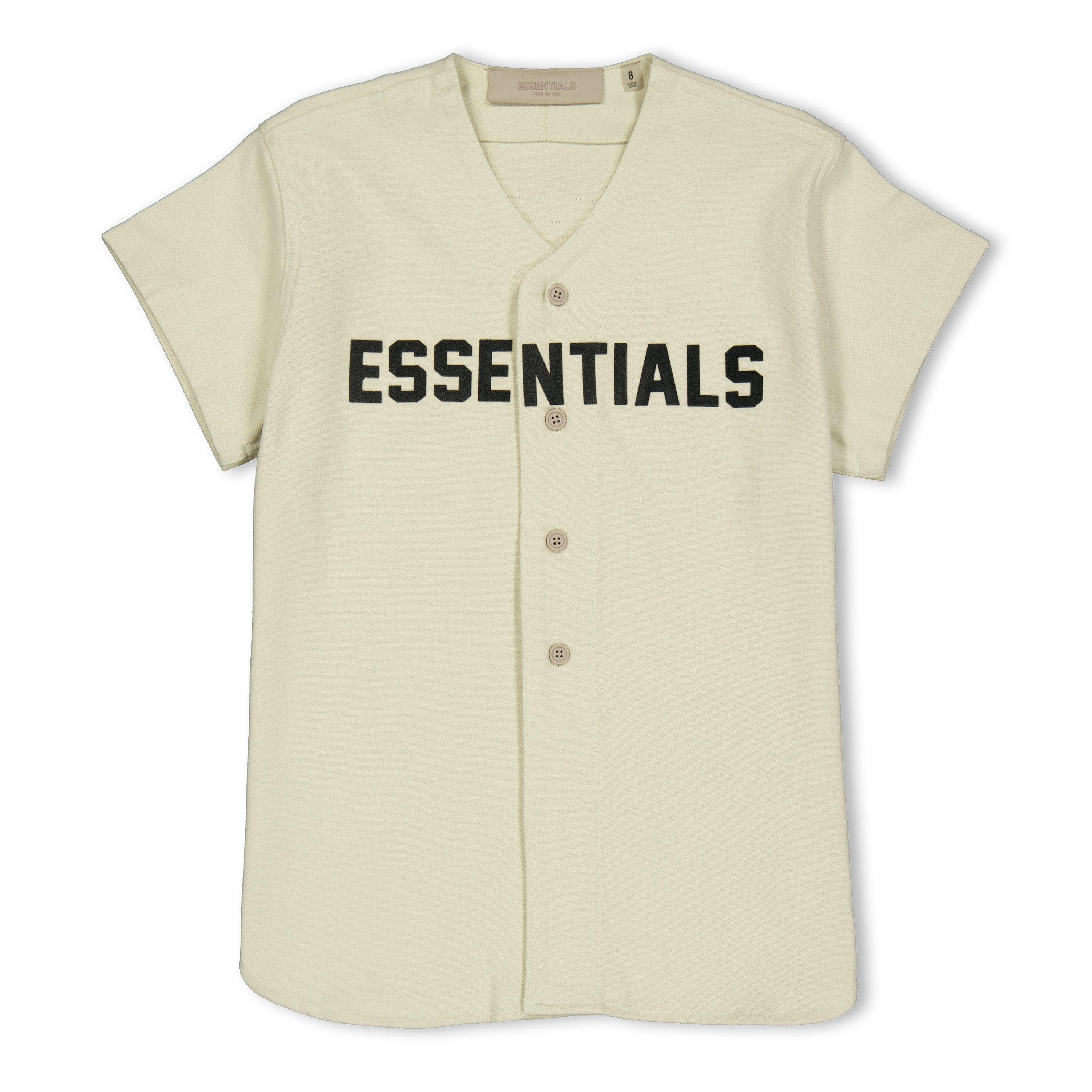 Wheat - Fear Of God Essentials - Unisex Kids' Baseball Jersey Long Sleeve T-Shirt - 1