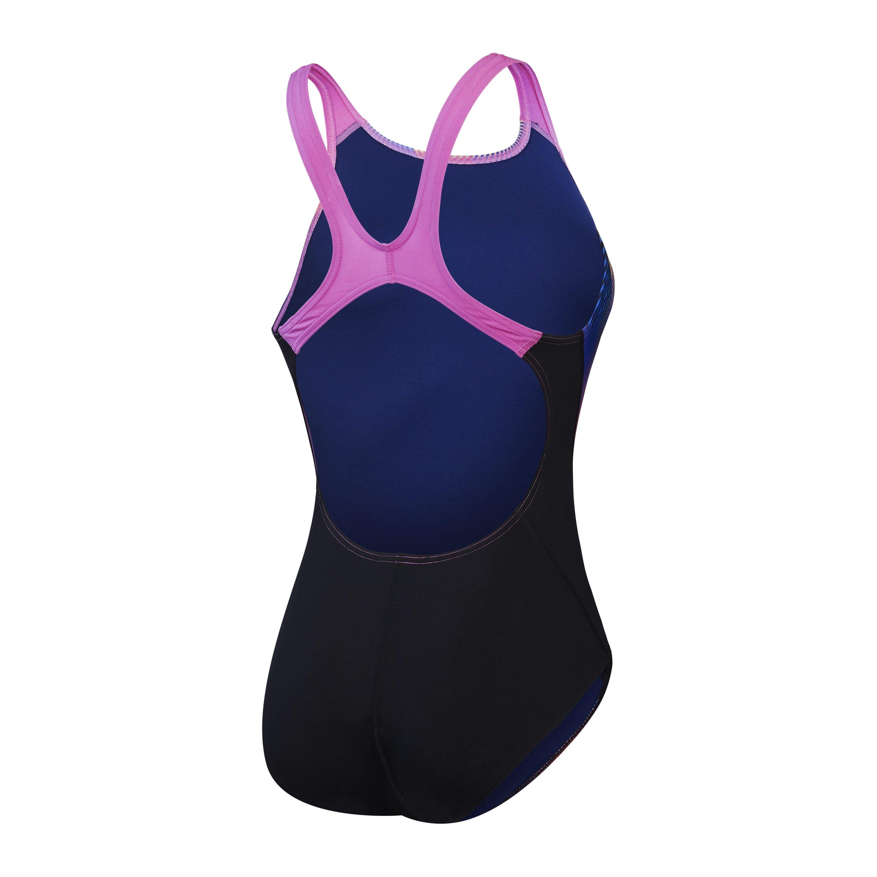 Multi Colour - Speedo - Allover Digital Recordbreaker 1 Piece Swimsuit - 2