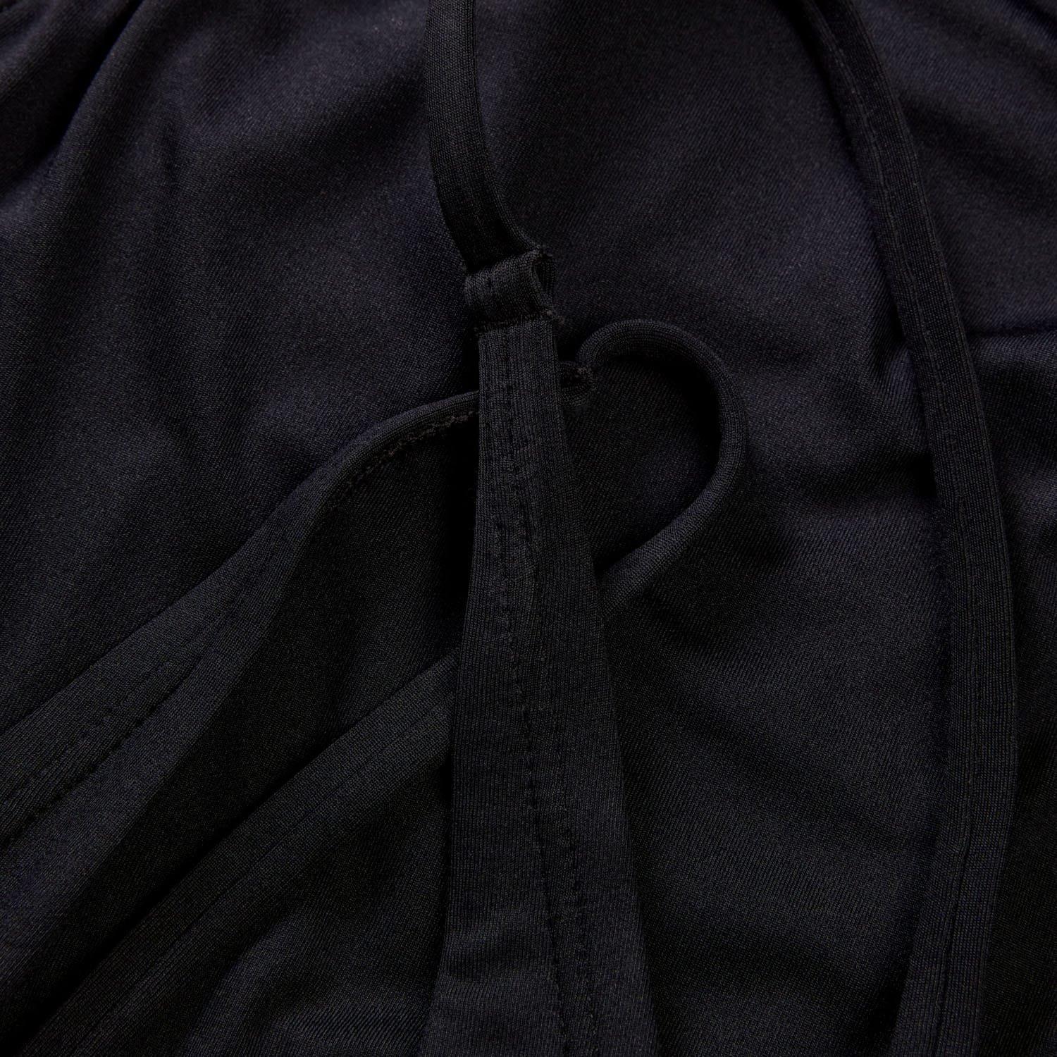 Black - Speedo - Solid 1 Piece Swimsuit - 3