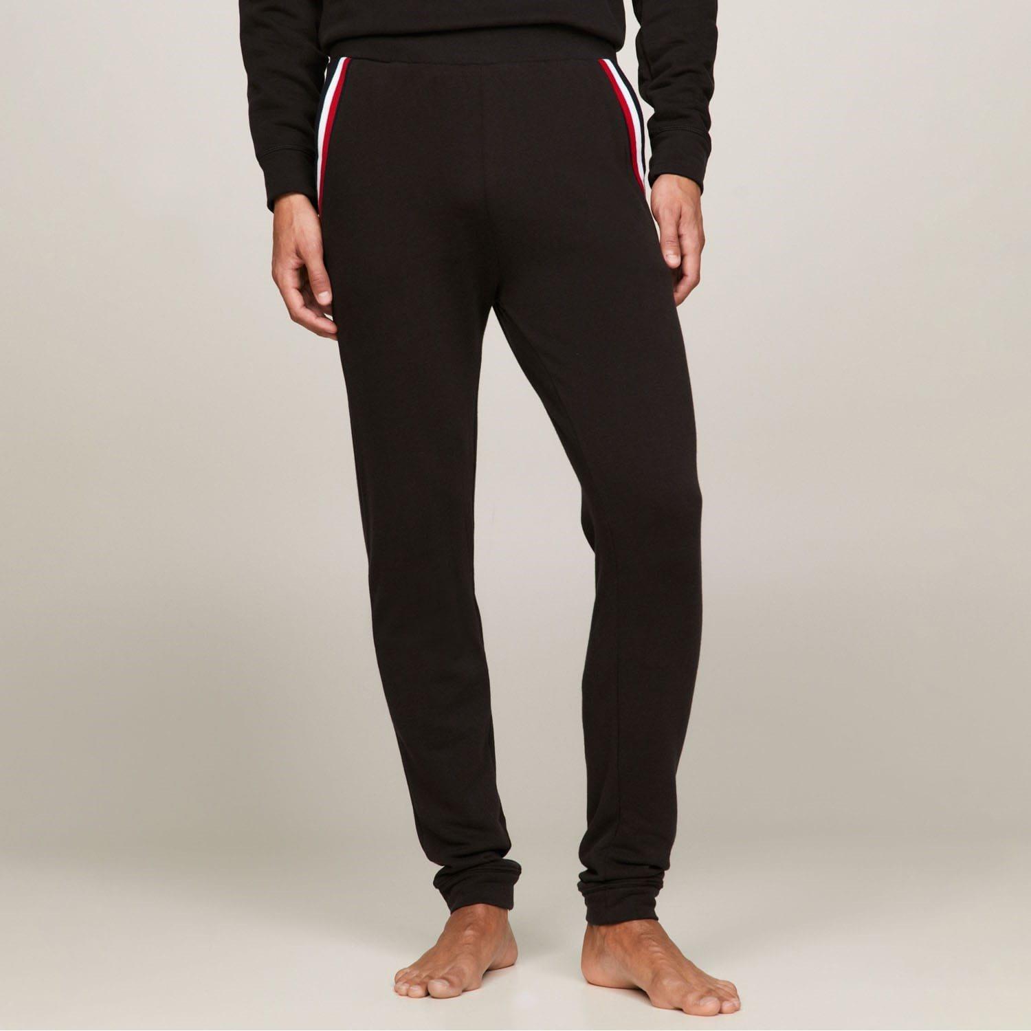 Black - Tommy Hilfiger - Lounge Track Pants - 1