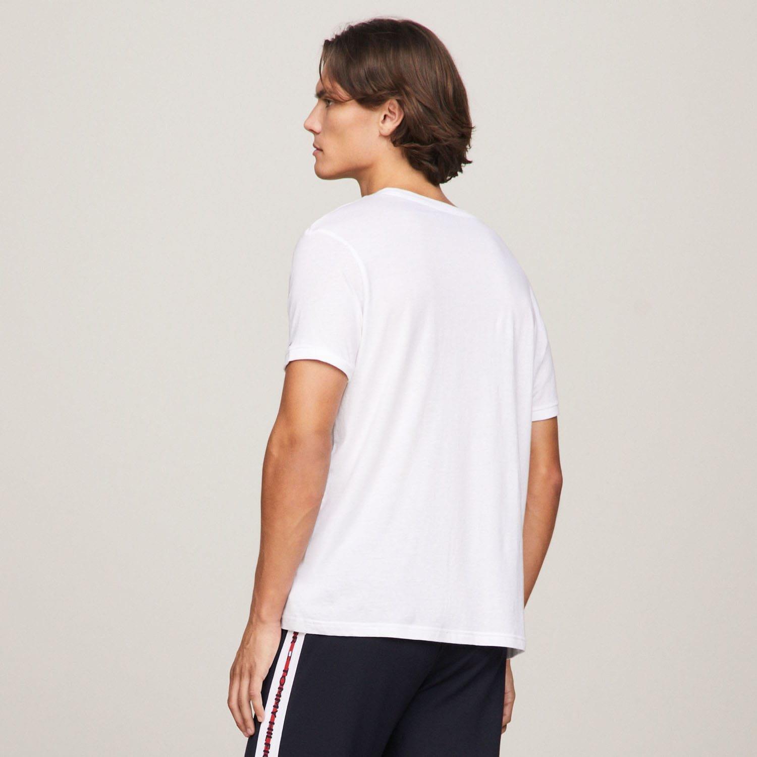 White - Tommy Hilfiger - Logo Lounge T-Shirt - 2