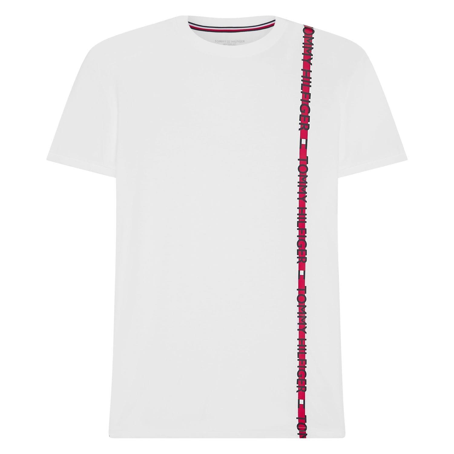 White - Tommy Hilfiger - Logo Lounge T-Shirt - 3