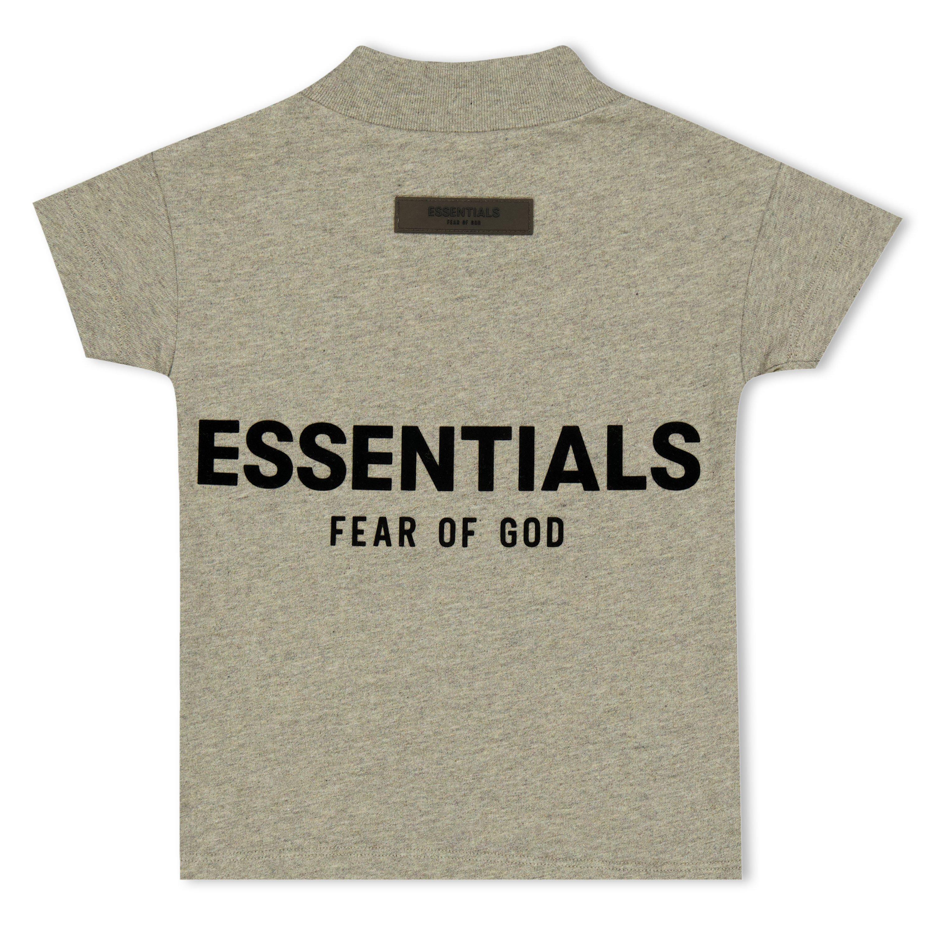 Dark Oatmeal - Fear Of God Essentials - Kids' T-Shirt - 2
