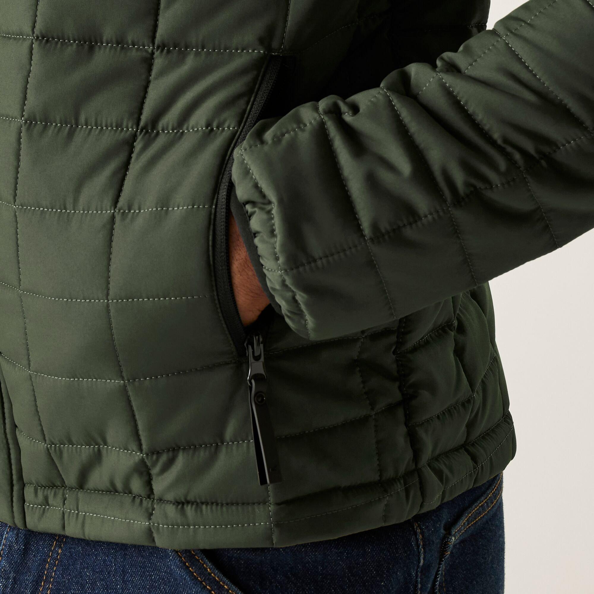 Khaki Green - Regatta - Men's Haire Quilted Jacket - 6