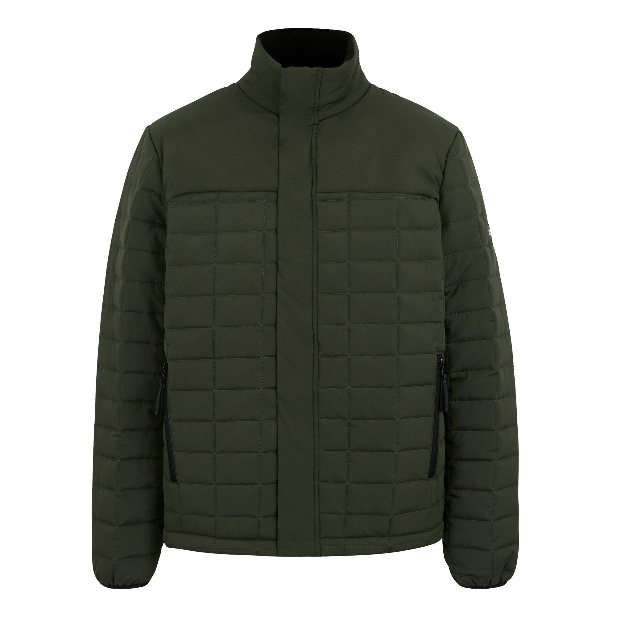 Khaki Green - Regatta - Men's Haire Quilted Jacket - 7