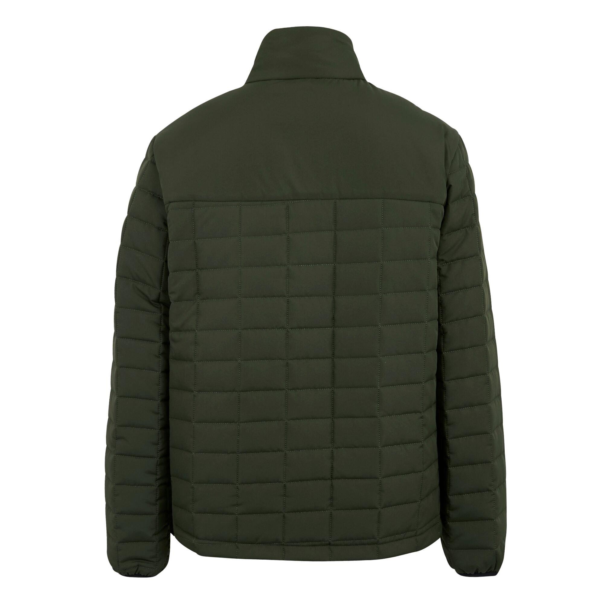 Khaki Green - Regatta - Men's Haire Quilted Jacket - 8
