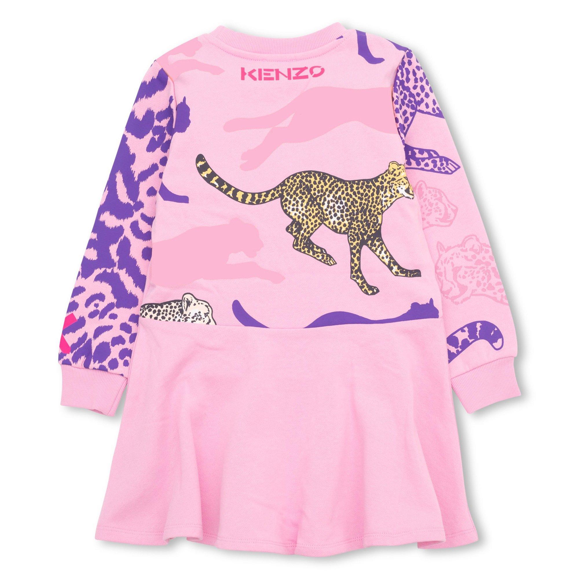 Lilac - Kenzo - Kids' Logo Jumper Dress - 2