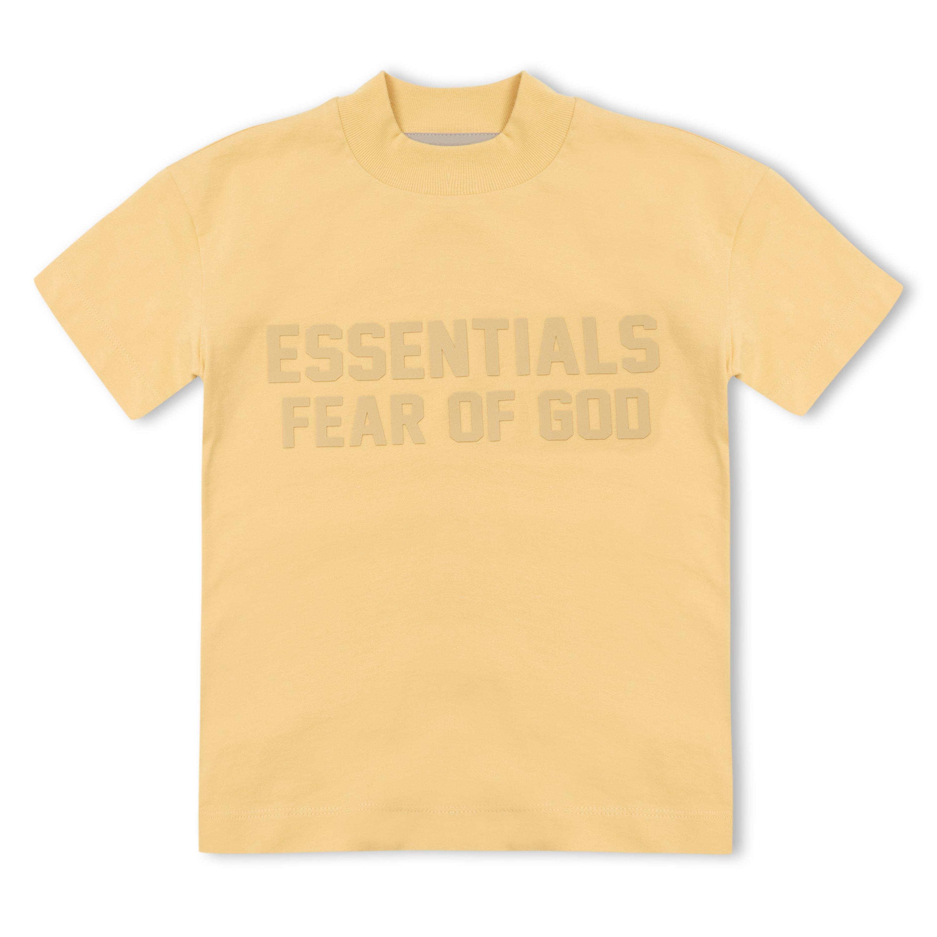 Light Tuscan - Fear Of God Essentials - Unisex Kids' Short Sleeve T-Shirt - 1