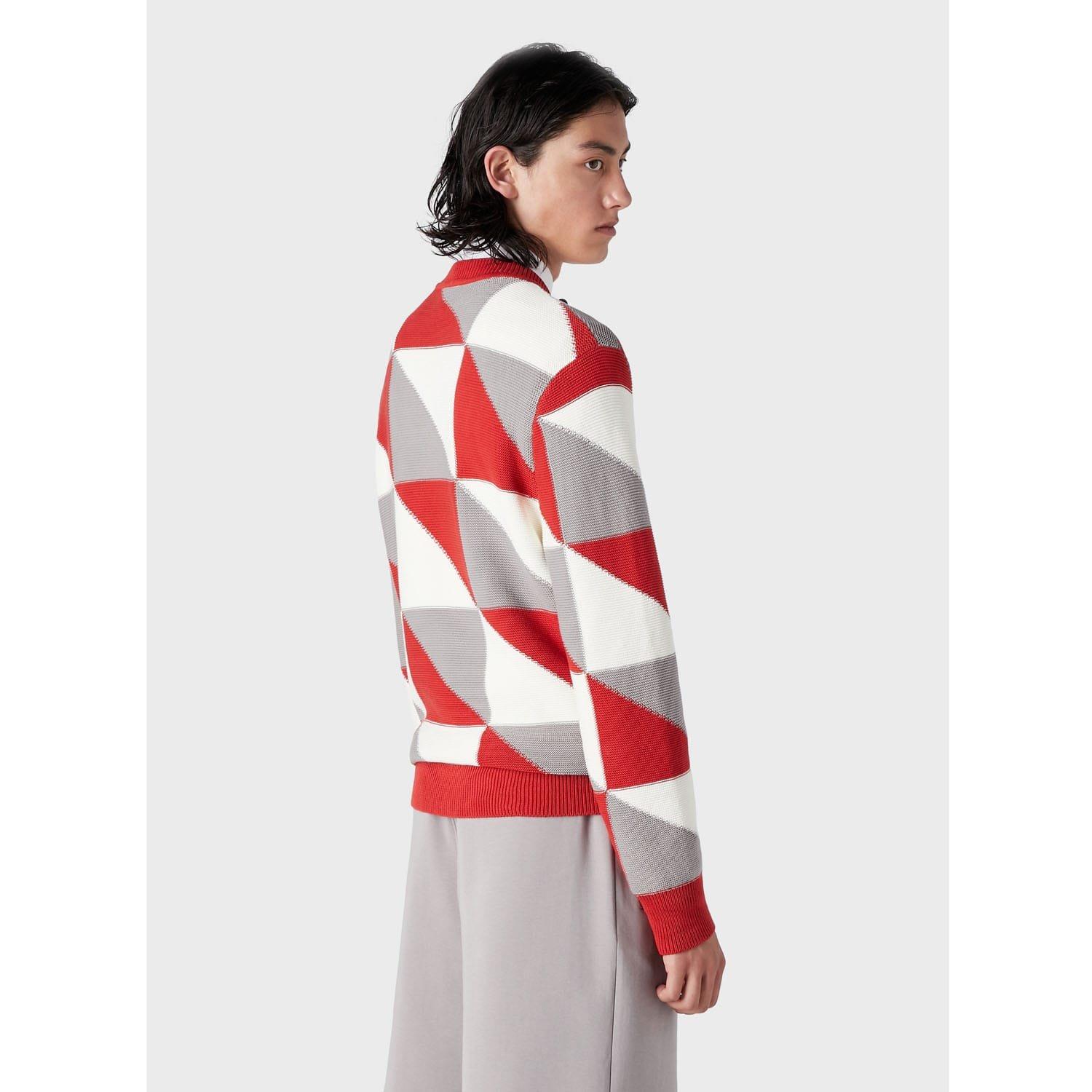 Orange - Emporio Armani - Knit Sweatshirt - 2