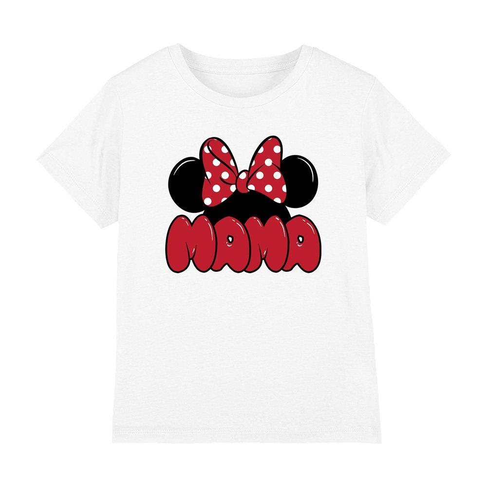 White - Minnie Mouse - Minnie Mouse MotherS Day Ears For Mama T-Shirt Wh - 1