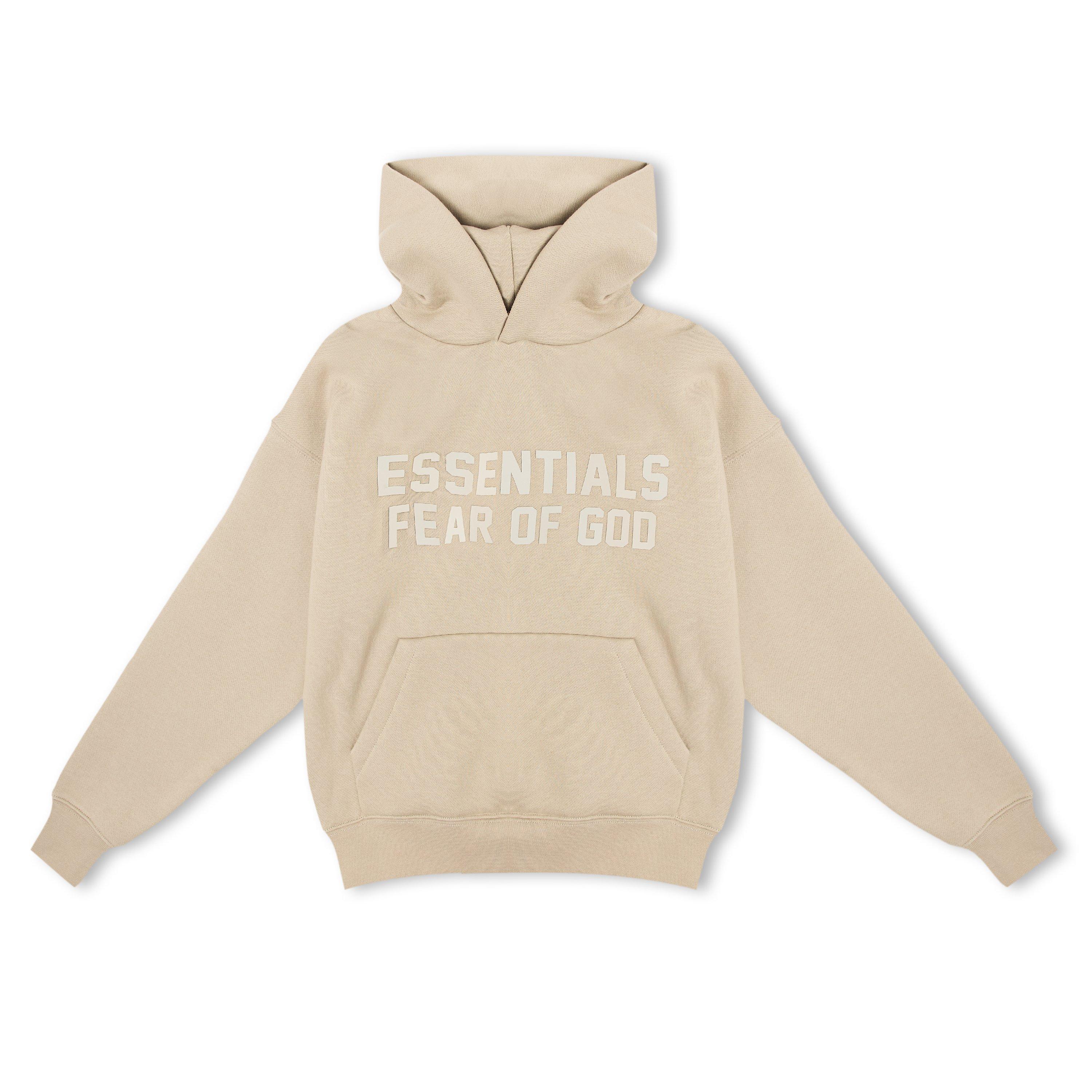 Fear Of God Essentials  Kids ' Overhead Hoodie - Seal - 8 Yrs