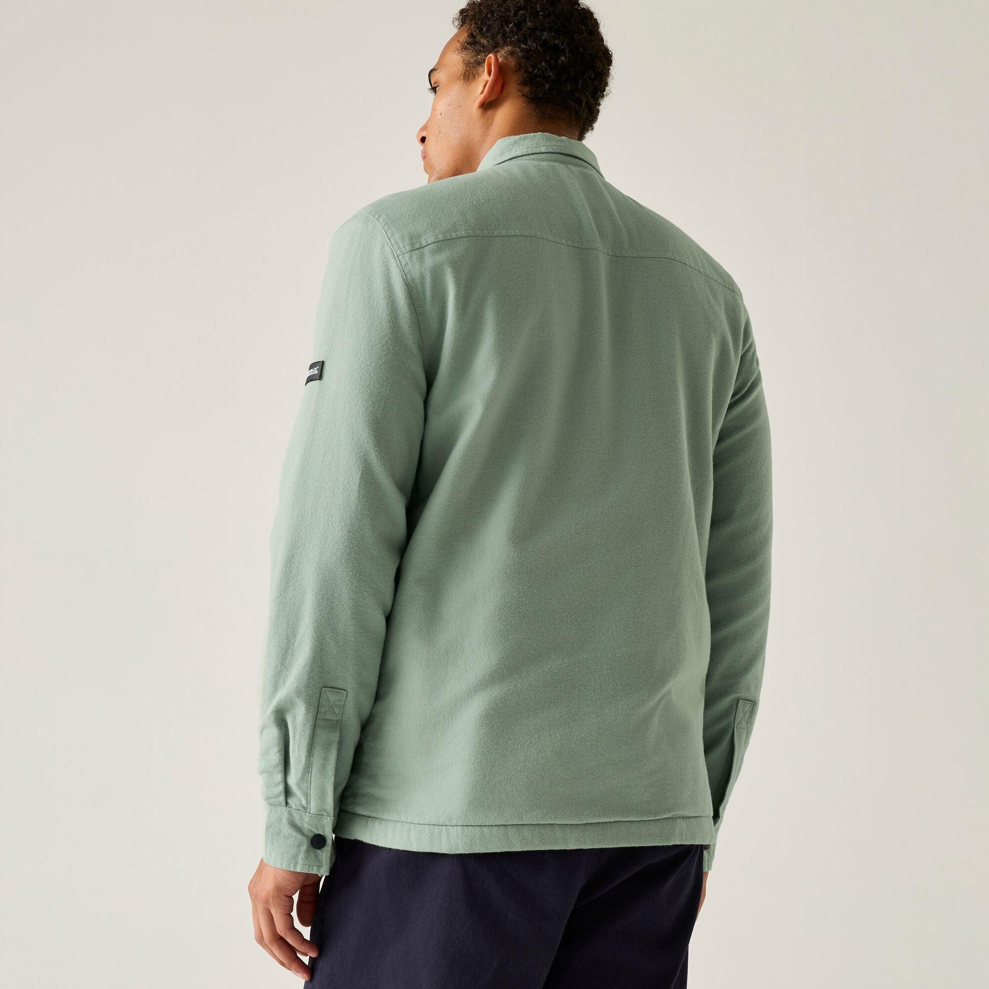 Glacier Green(A - Regatta - Mens Spennith Shacket - 3
