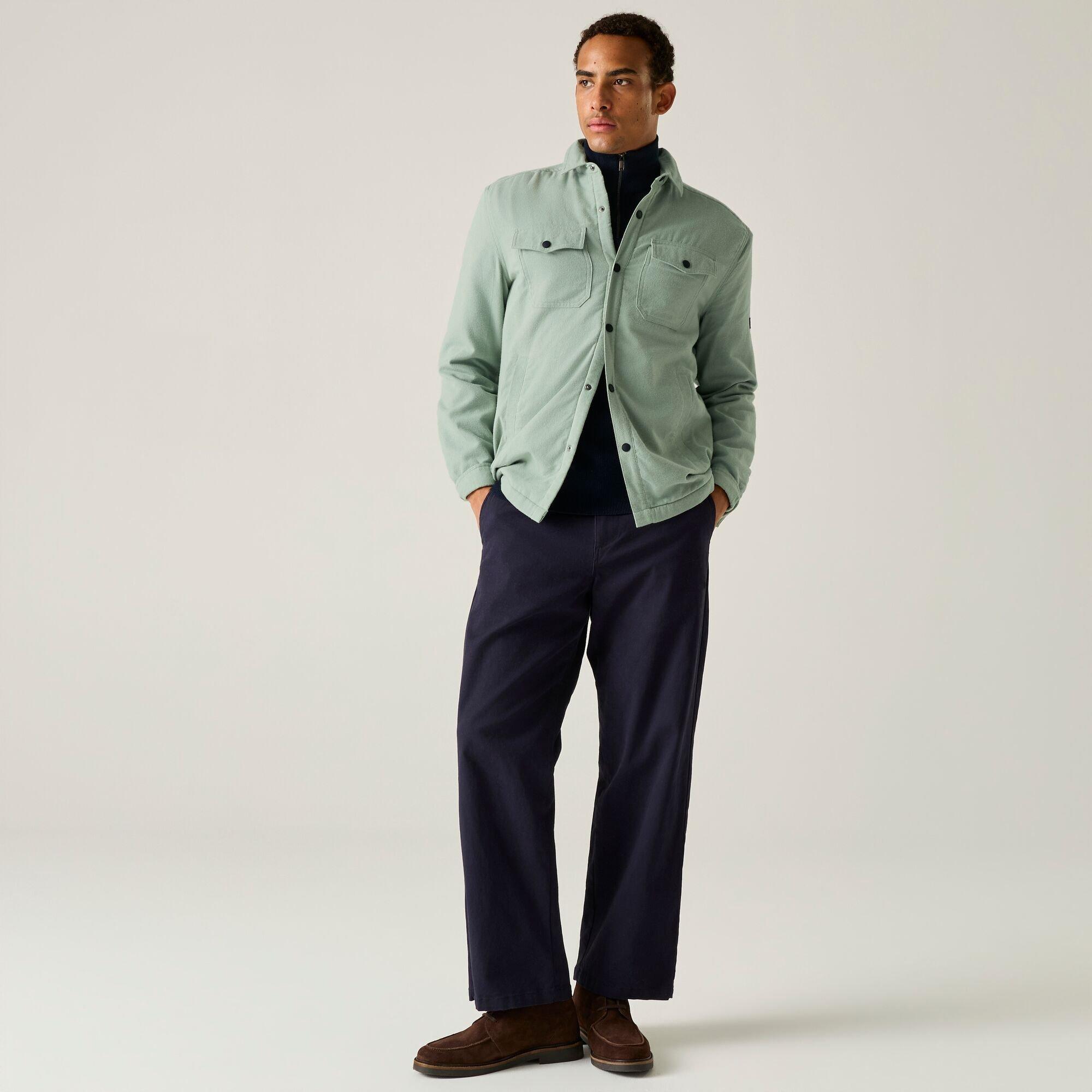 Glacier Green(A - Regatta - Mens Spennith Shacket - 4