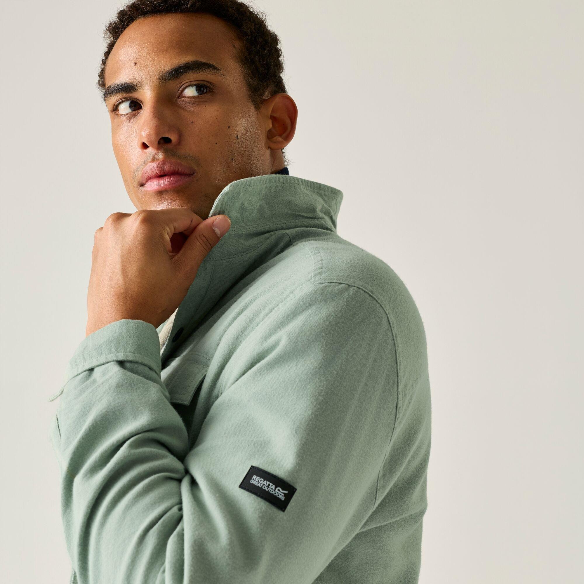 Glacier Green(A - Regatta - Mens Spennith Shacket - 6
