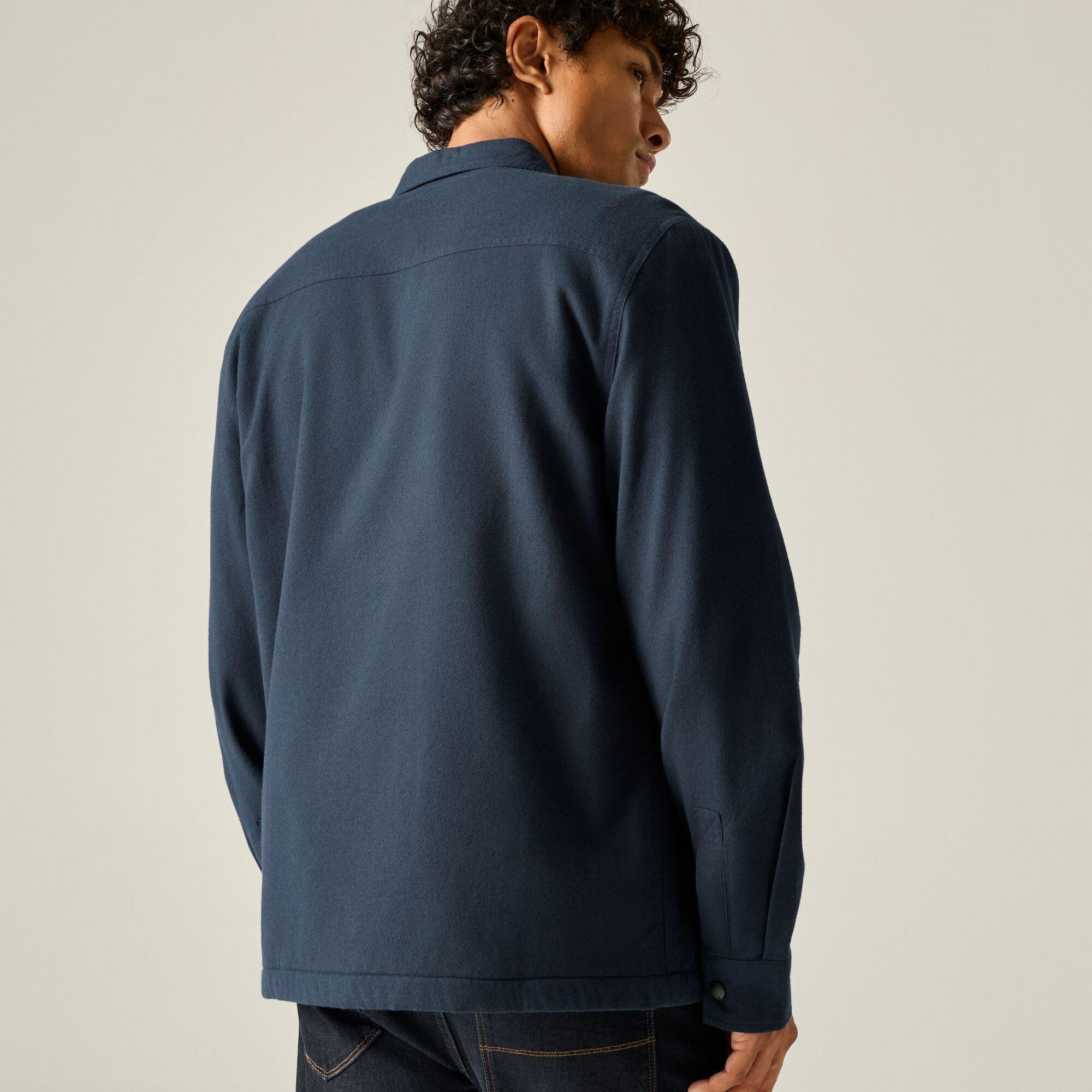 Navy(Dusky Blue - Regatta - Mens Spennith Shacket - 3