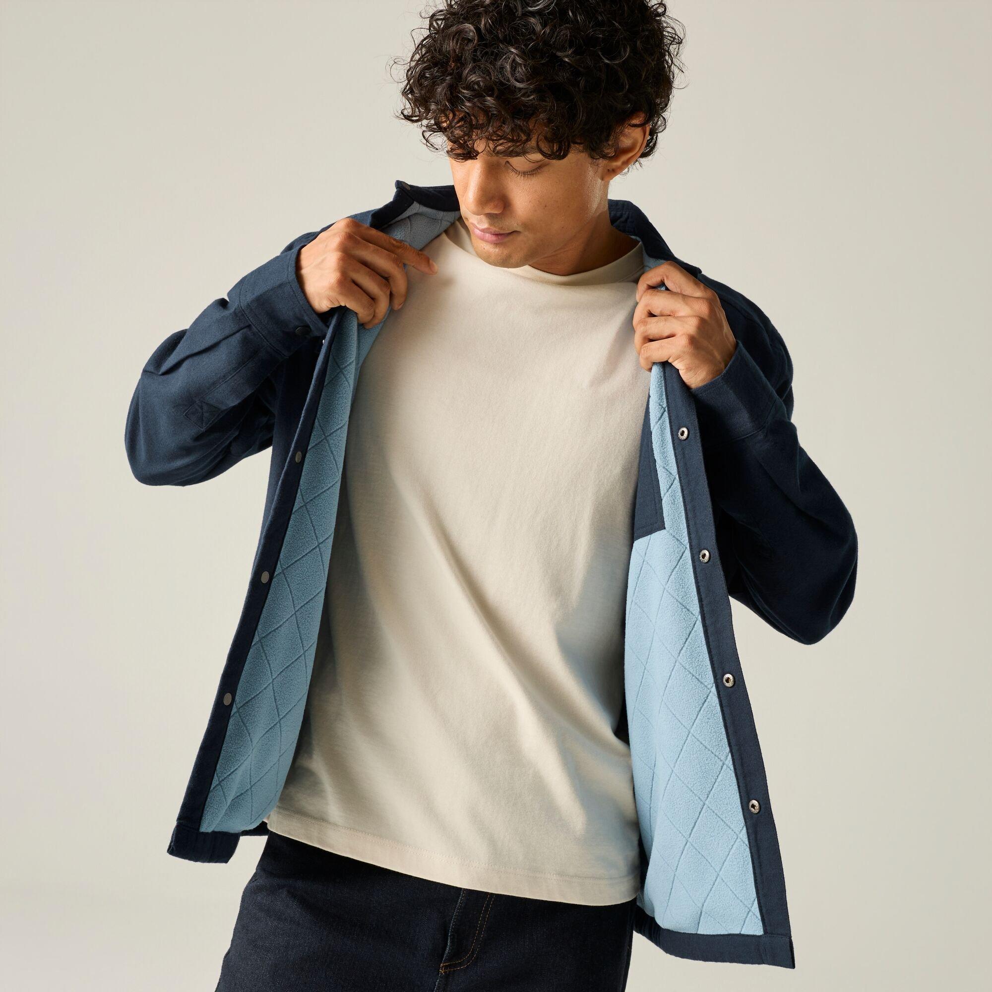 Navy(Dusky Blue - Regatta - Mens Spennith Shacket - 6