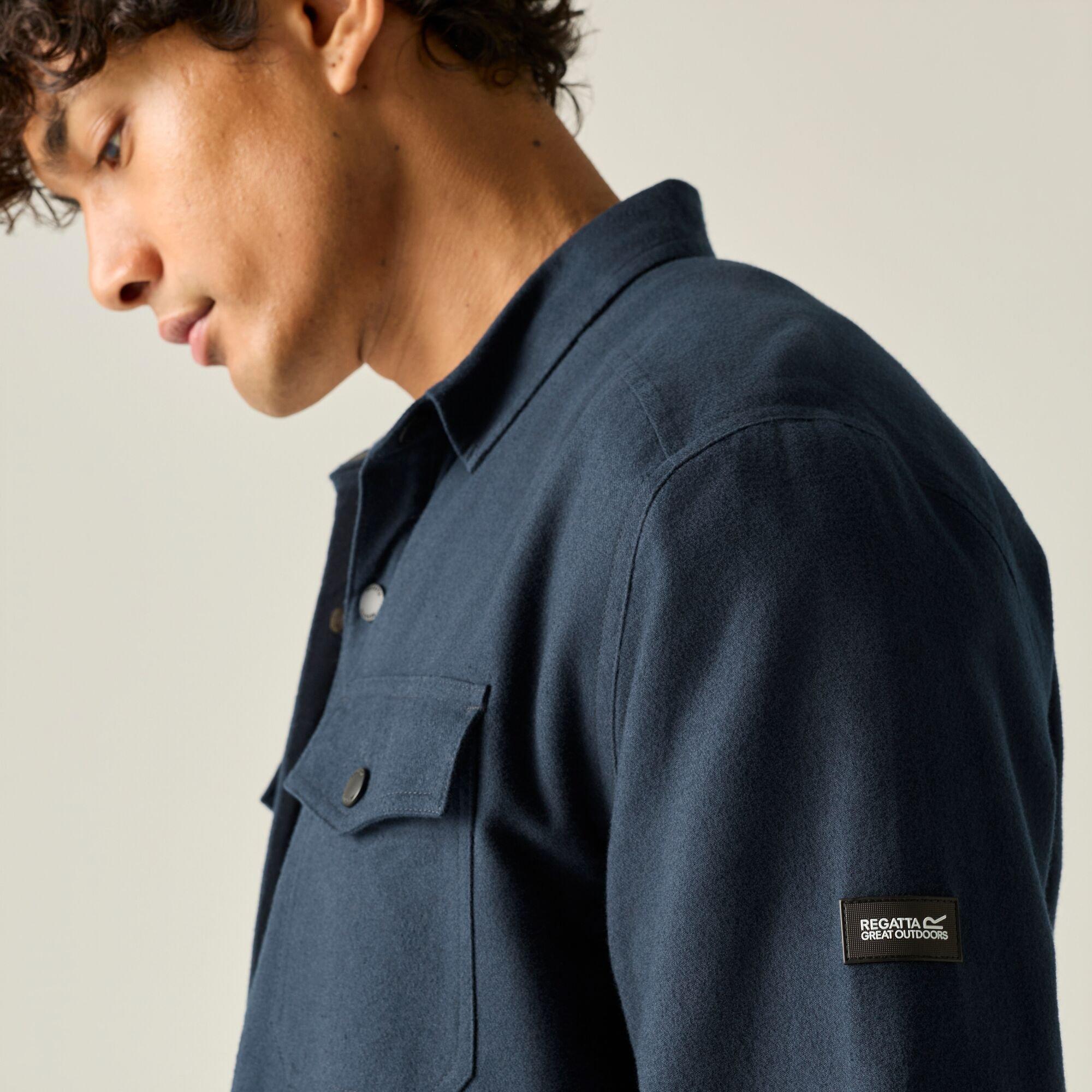 Navy(Dusky Blue - Regatta - Mens Spennith Shacket - 7