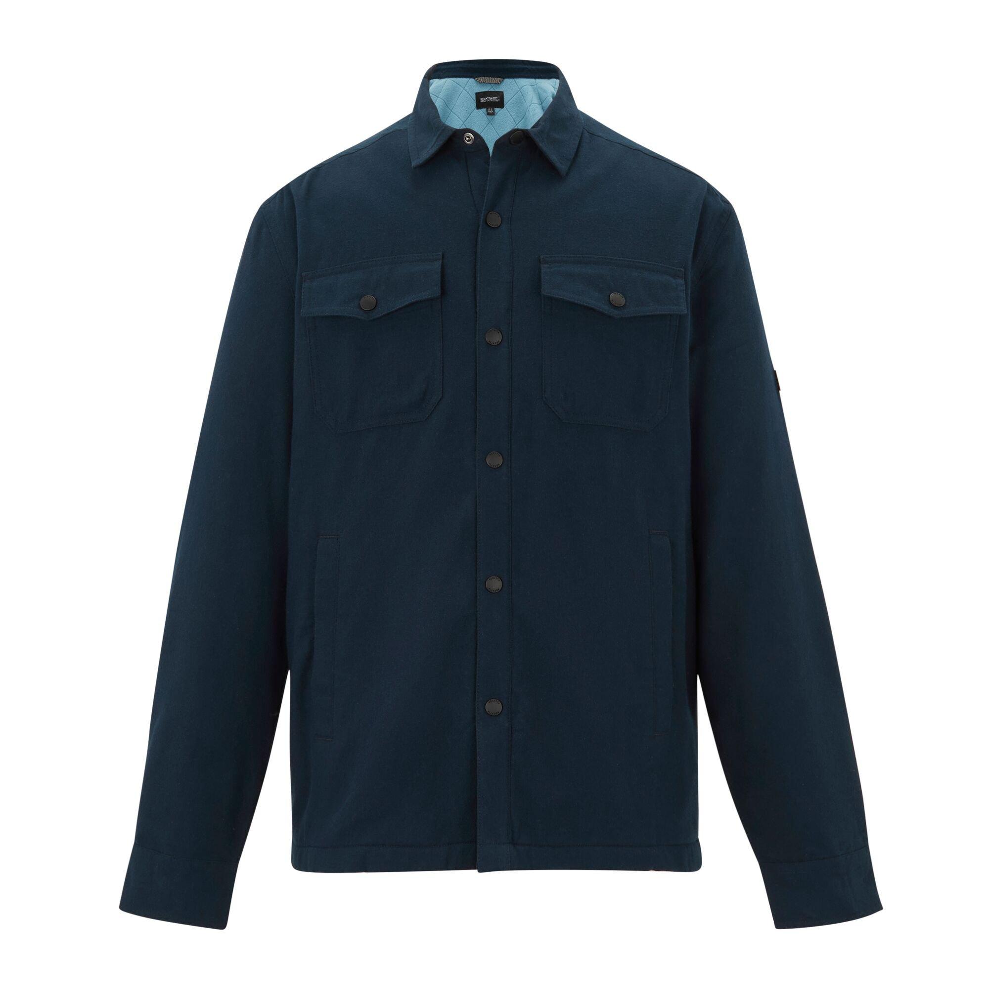 Navy(Dusky Blue - Regatta - Mens Spennith Shacket - 9