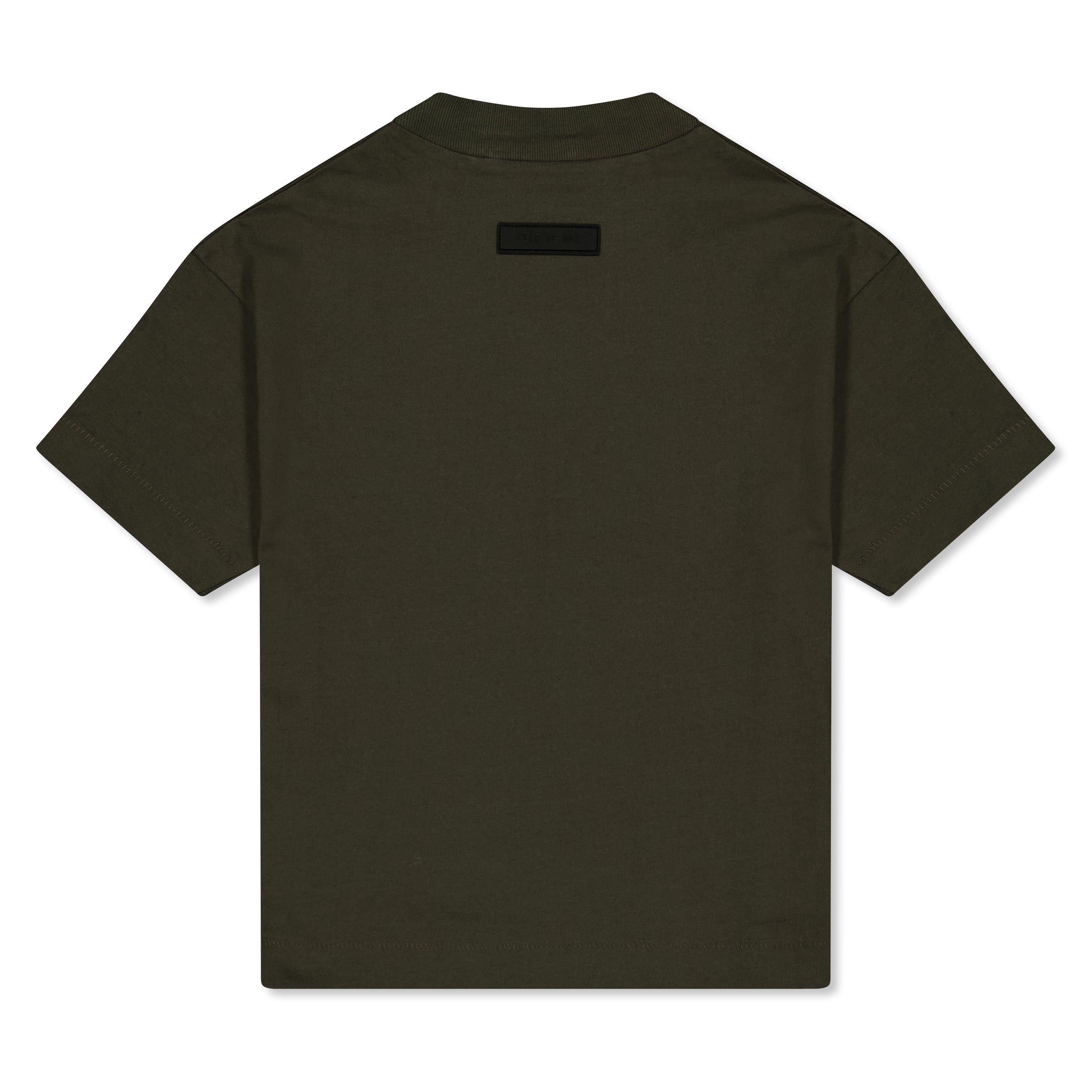 Ink - Fear Of God Essentials - Unisex Kids' Crewneck T-Shirt Crew Neck Jumper - 2