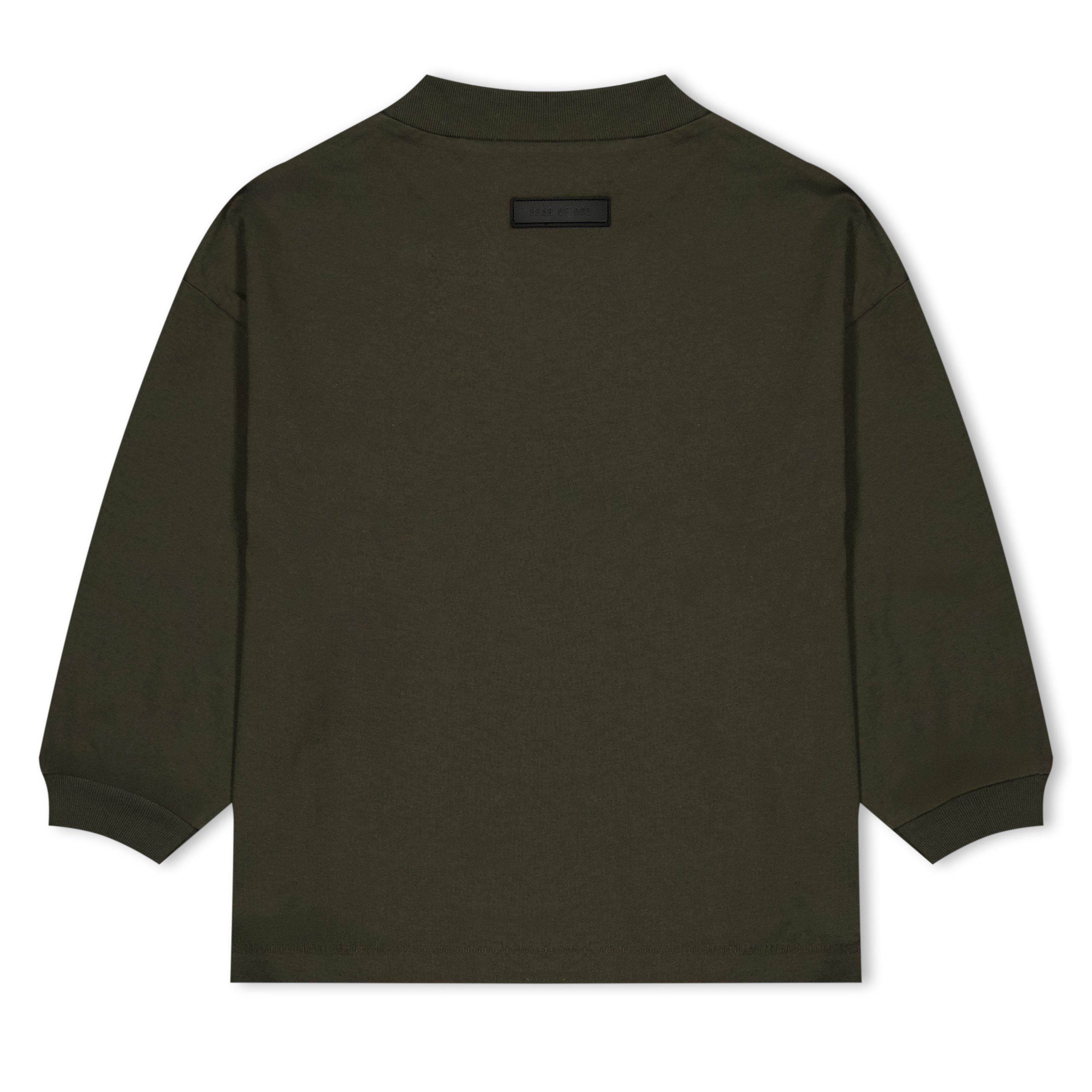 Ink - Fear Of God Essentials - Unisex Kids' Long Sleeve Plain Shirt - 2