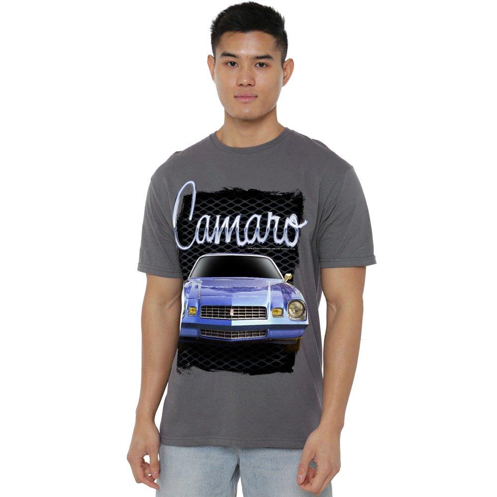 Grey - Other - Chevrolet Yellow Camaro T Shirt Charcoal - 1