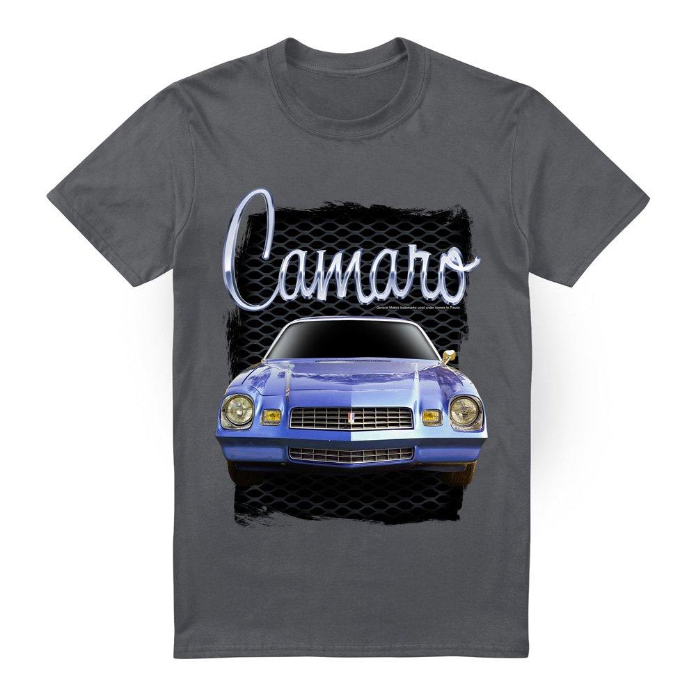 Grey - Other - Chevrolet Yellow Camaro T Shirt Charcoal - 4