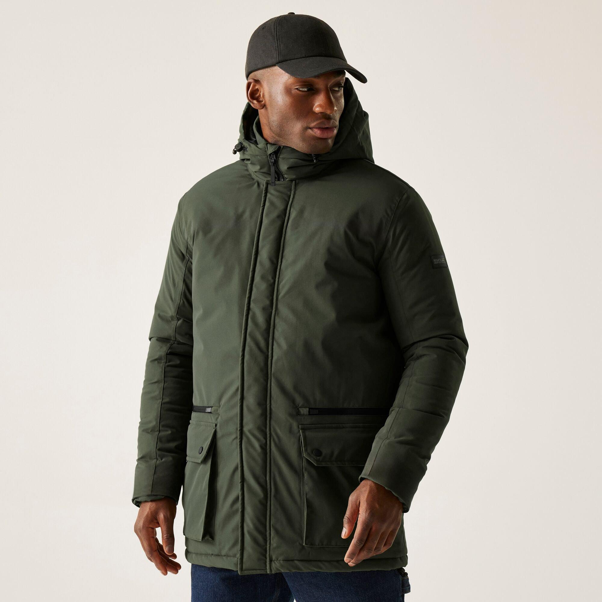 Regatta Men's Rhodo Waterproof Insulated Jacket - Brown - L