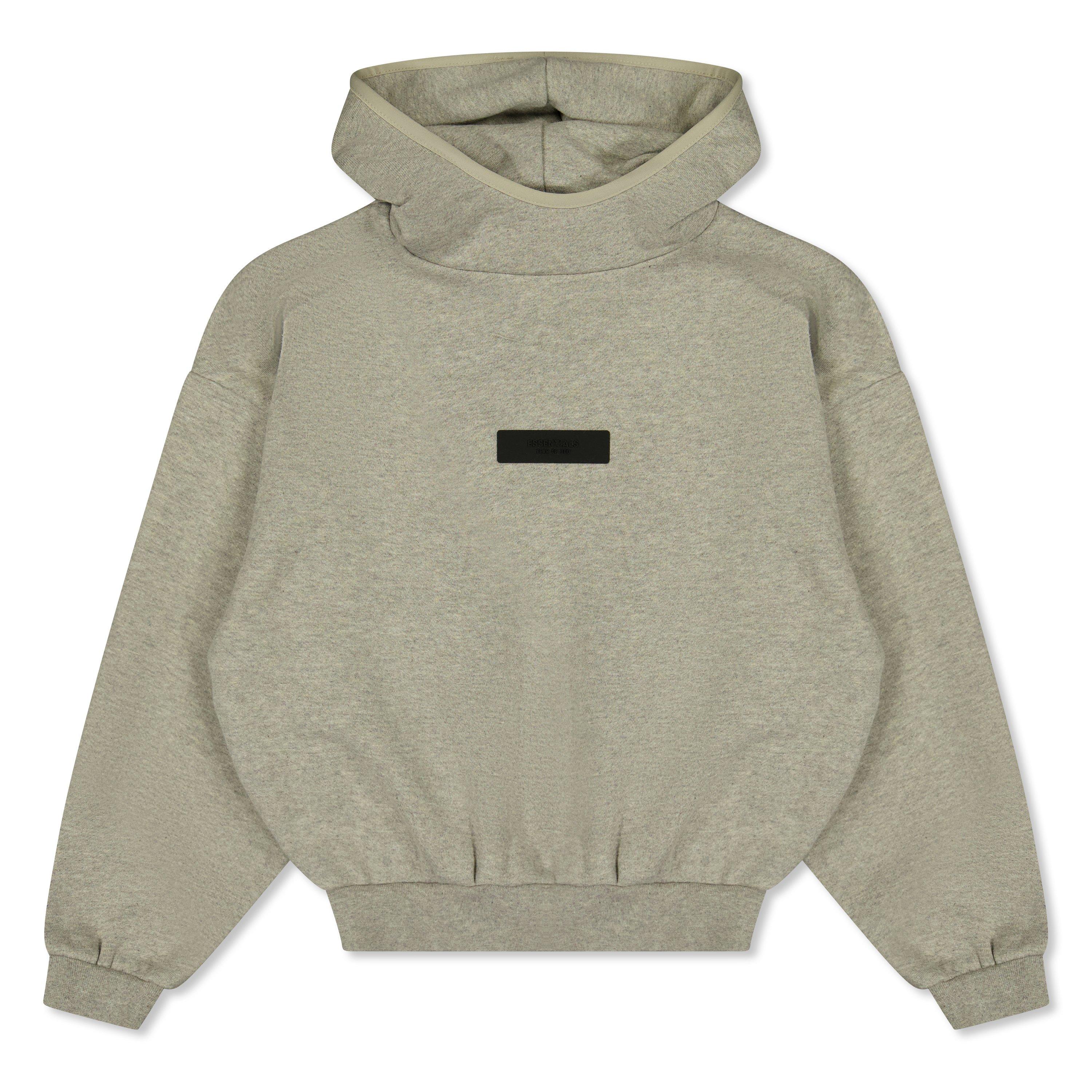 Fear Of God Essentials  Kids ' Overhead Hoodie - Dark Hthr Oat - 6-7 Yrs