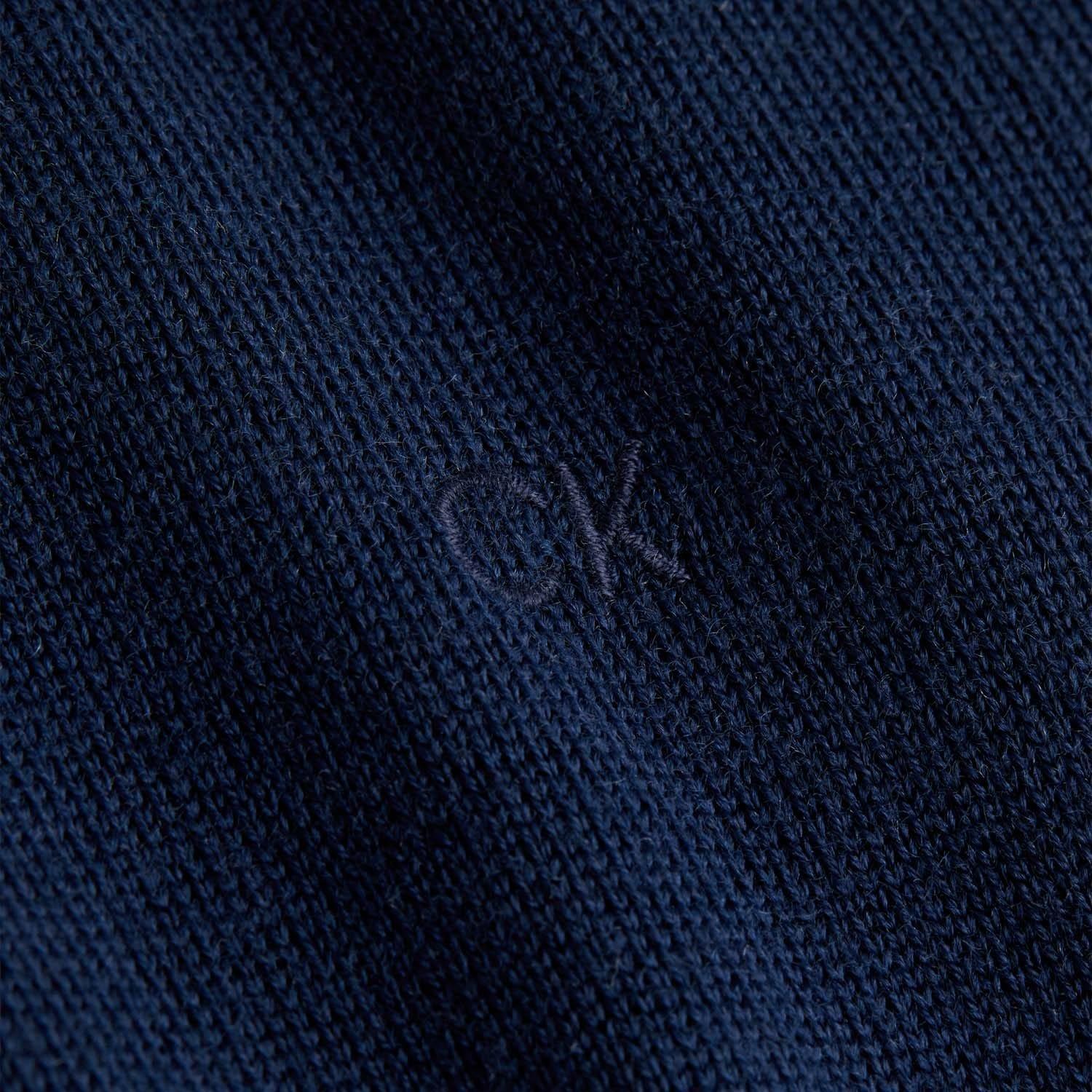 Navy - Calvin Klein - Merino Wool Jumper - 5
