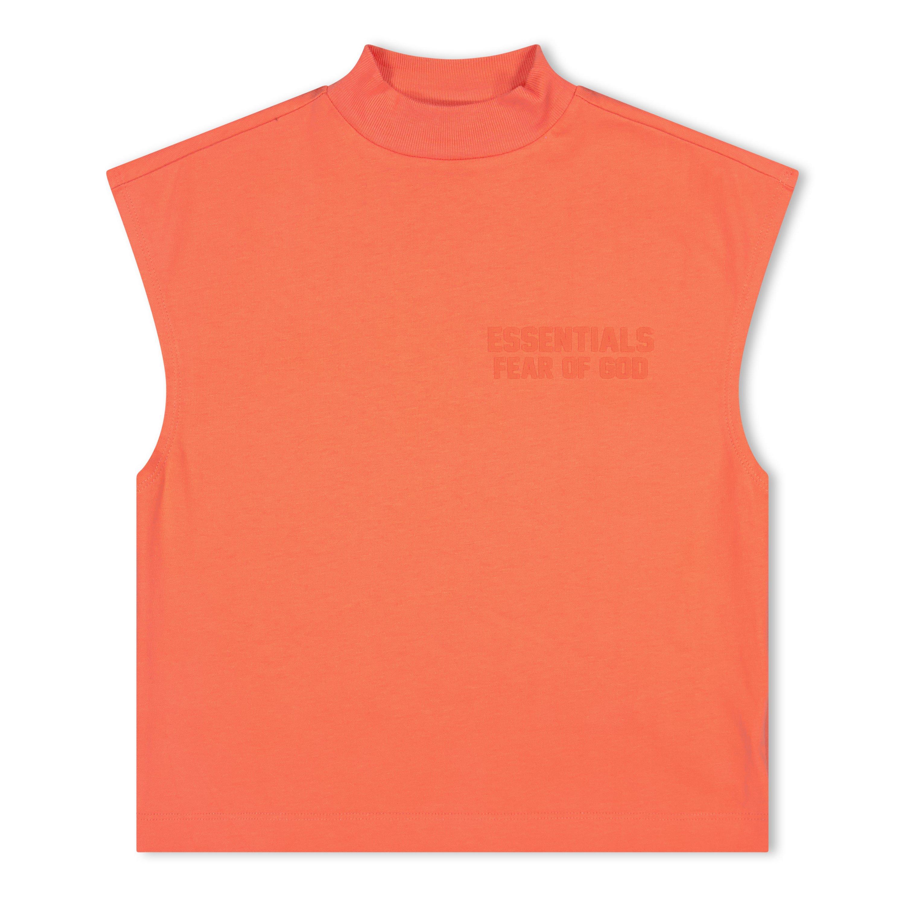 Fear Of God Essentials  Kids ' Muscle Tee Oversized T-Shirt - Coral - 8 Yrs