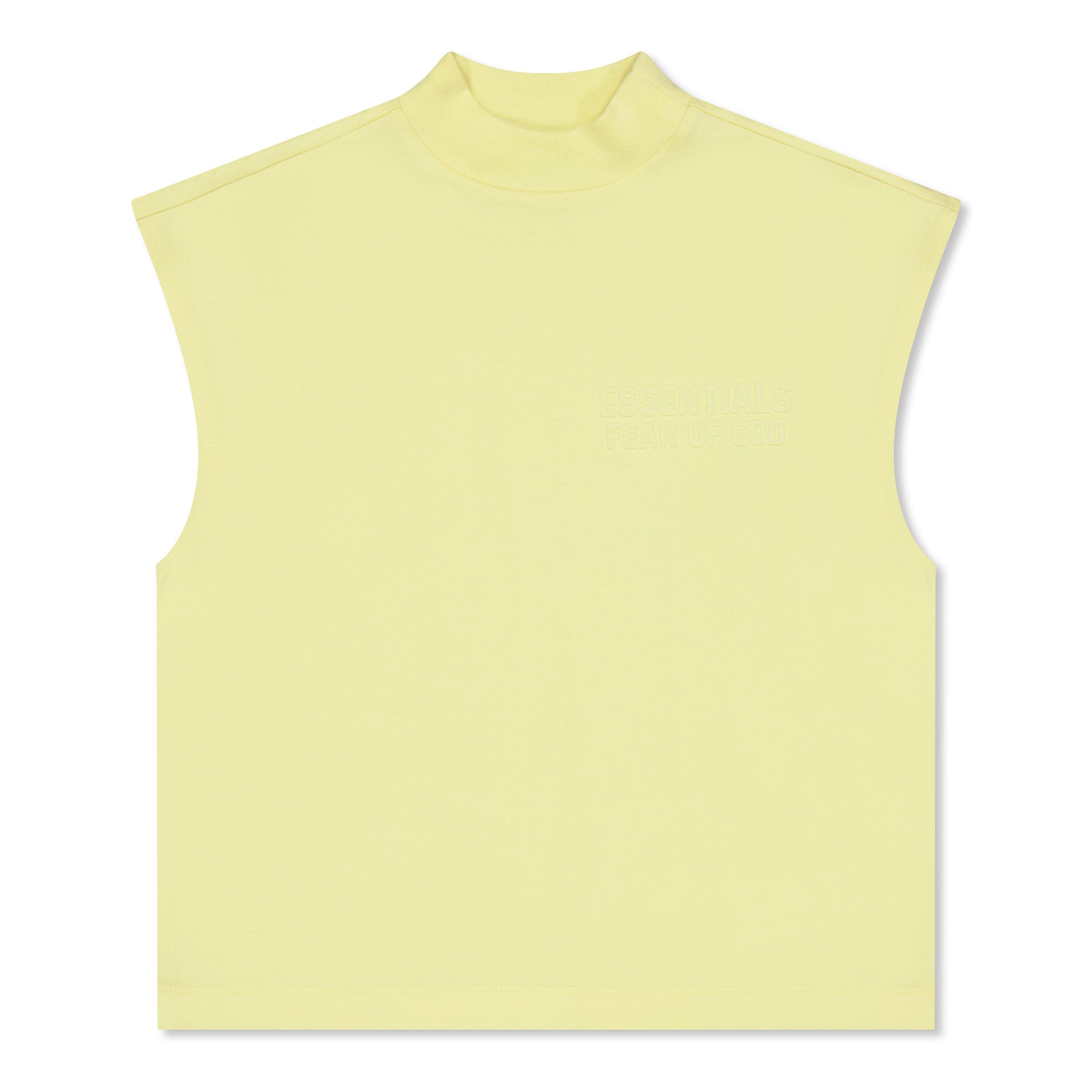 Fear Of God Essentials  Kids ' Muscle Tee Oversized T-Shirt - Canary - 10 Yrs