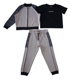 Firetrap Boys Casual Tracksuit Set with T Shirt ( 3pcs set )