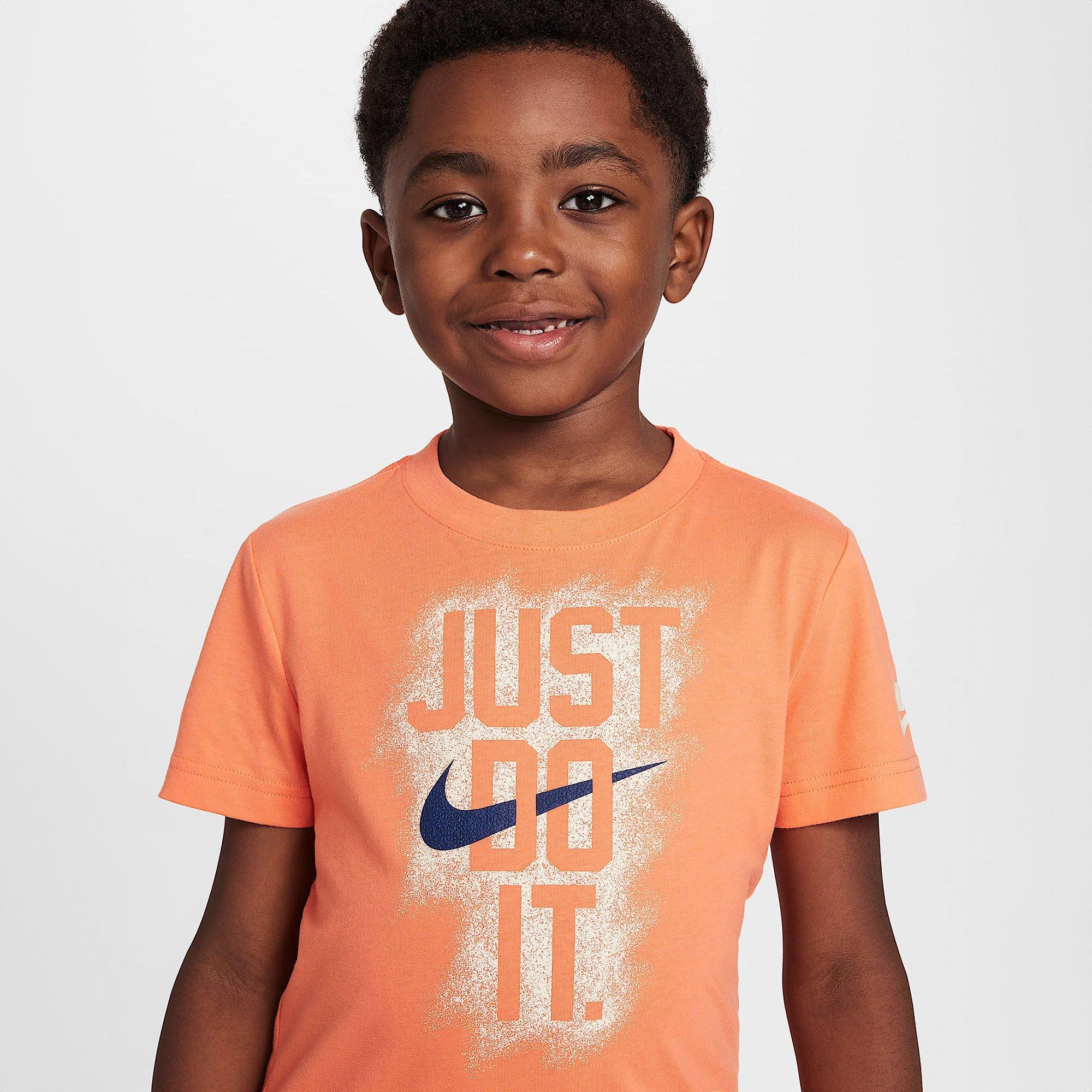 Lt Wild Mango - Nike - Power Play Just Do It T-Shirt Childrens - 3