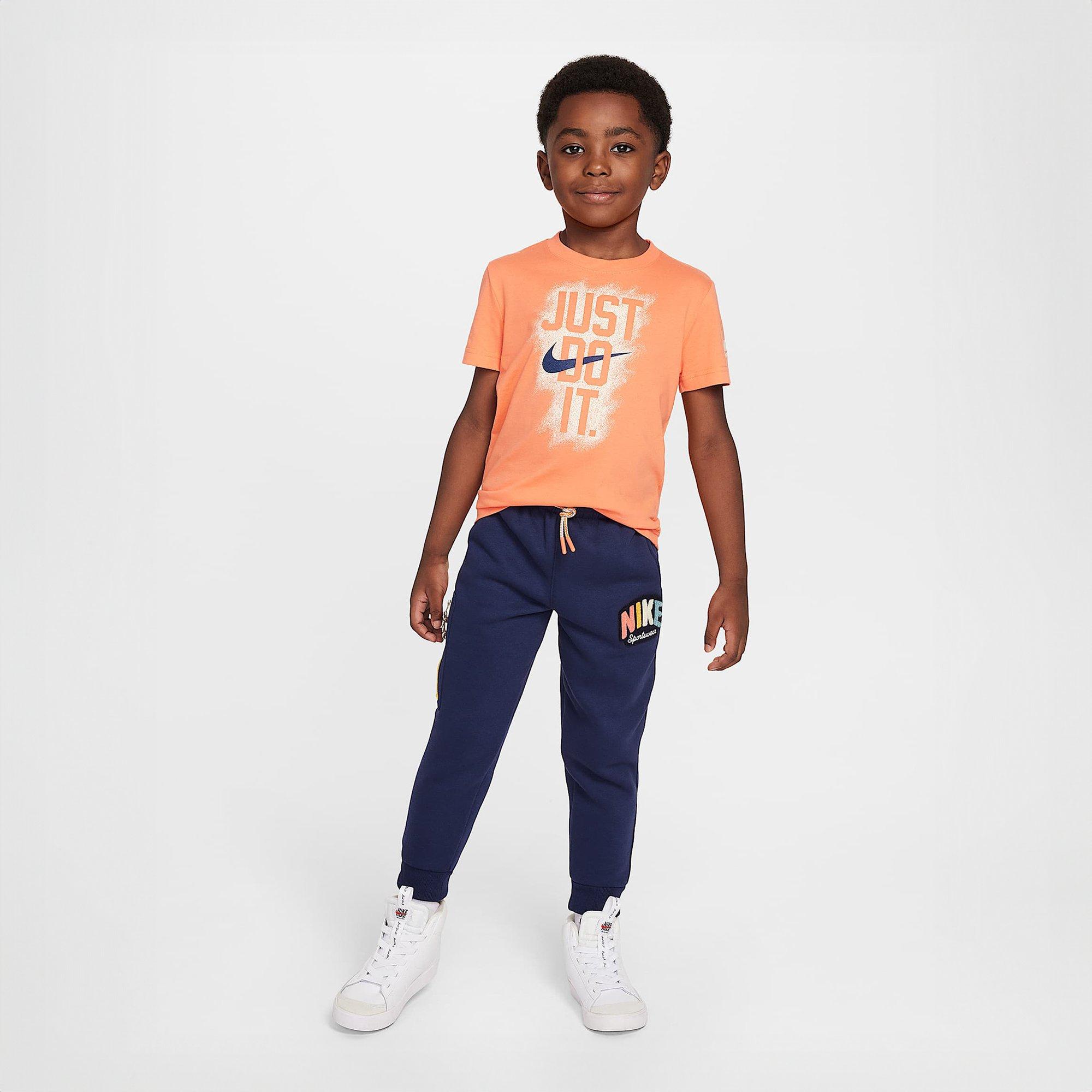 Lt Wild Mango - Nike - Power Play Just Do It T-Shirt Childrens - 6
