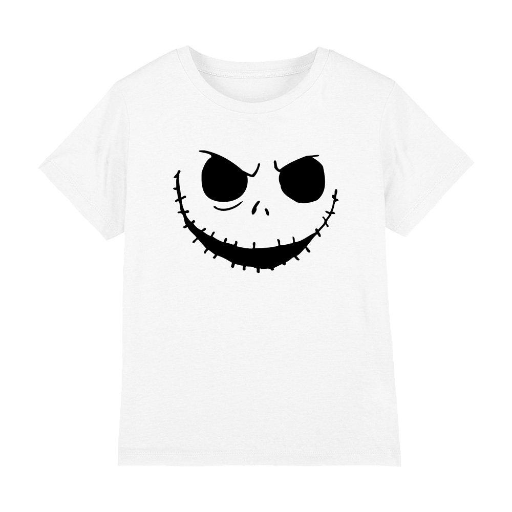 White - The Nightmare before Christmas - The Nightmare Before Christmas Jack Face White Kid - 1
