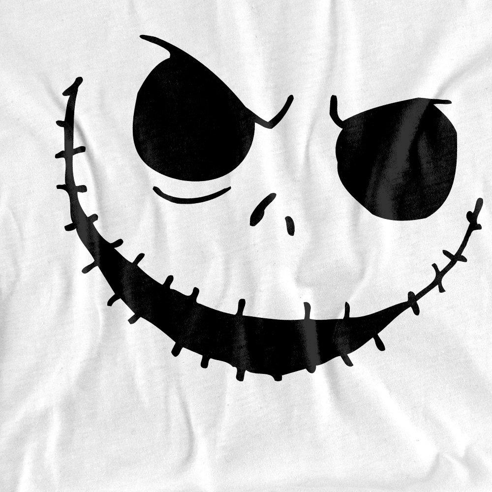 White - The Nightmare before Christmas - The Nightmare Before Christmas Jack Face White Kid - 2