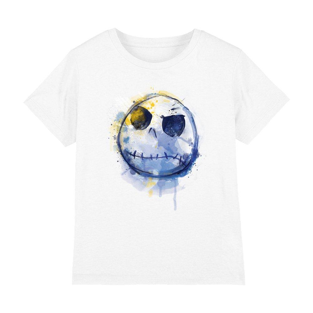 White - The Nightmare before Christmas - Painted Jack Skellington Kids T-Shirt White - 1