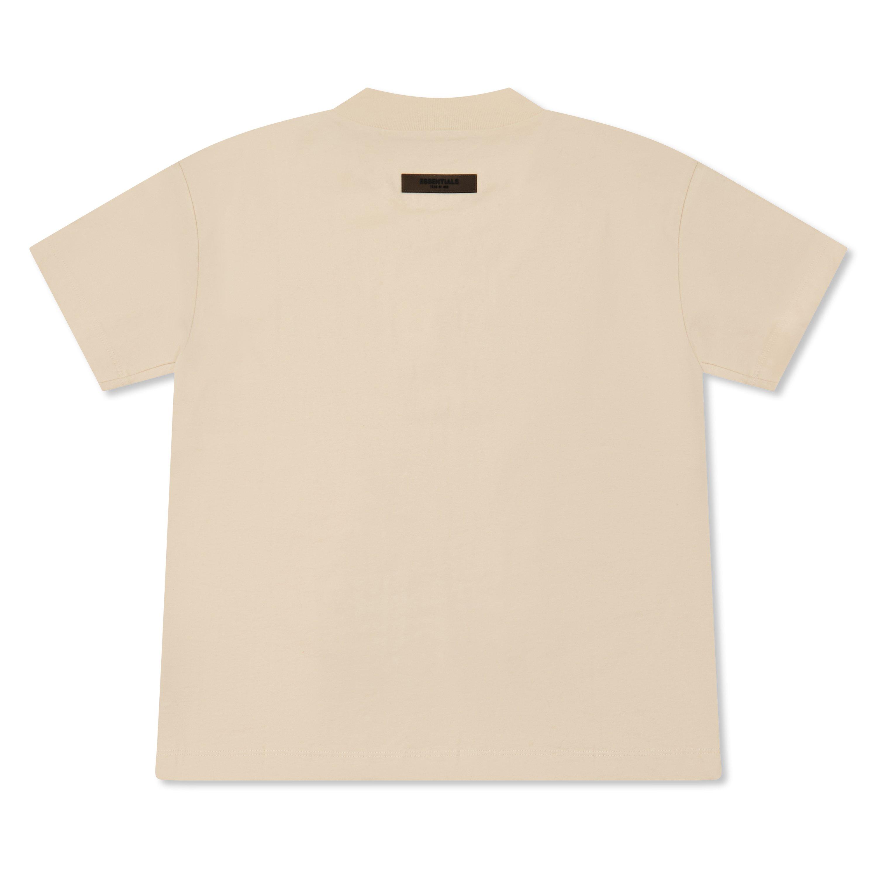 Egg Shell - Fear Of God Essentials - Unisex Kids' Short Sleeve Oversized T-Shirt - 2