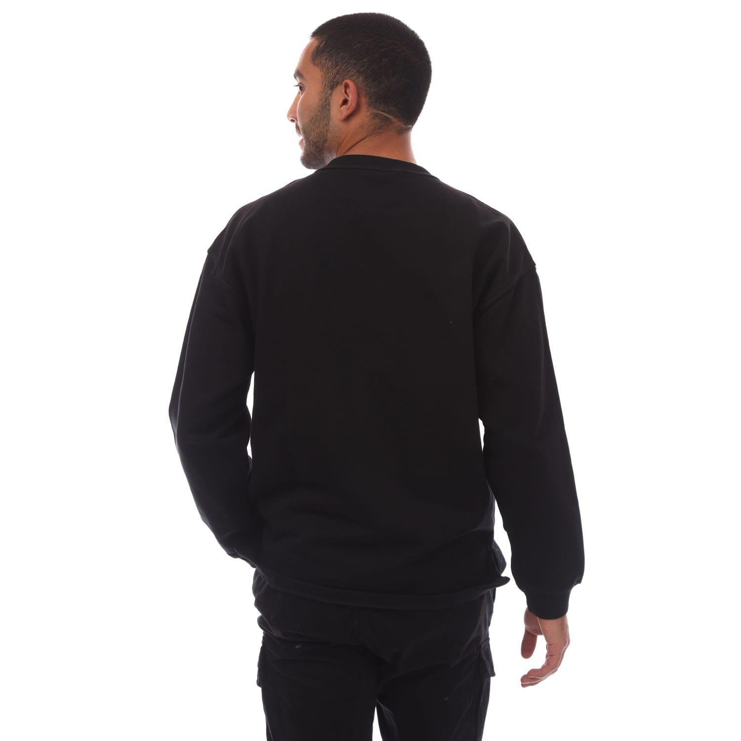 Black - Diesel - S-Baxt-N1 Sweatshirt - 3