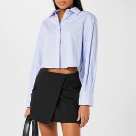 Simkhai Renata Cropped Shirt